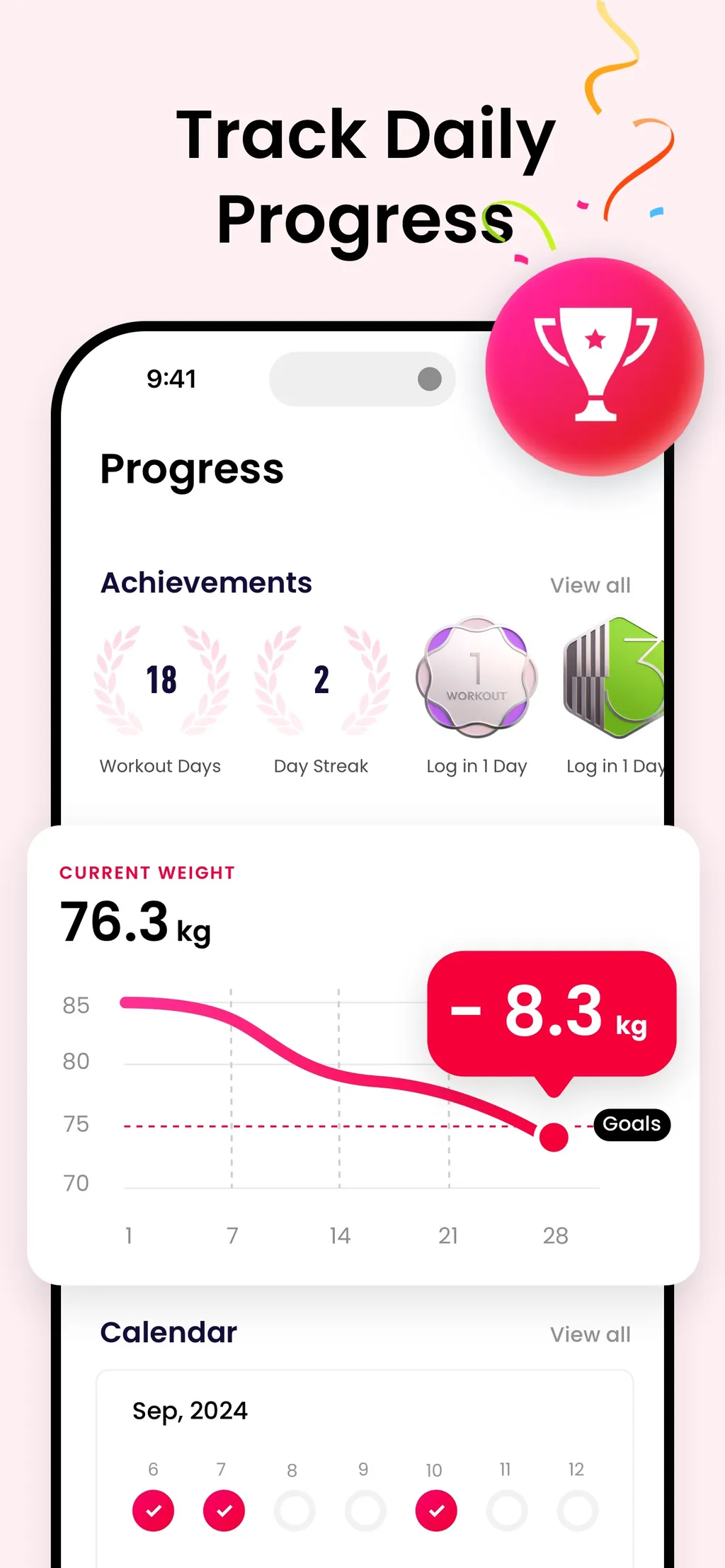 JustFit: Lazy Workout & Fit App Store screenshot 10