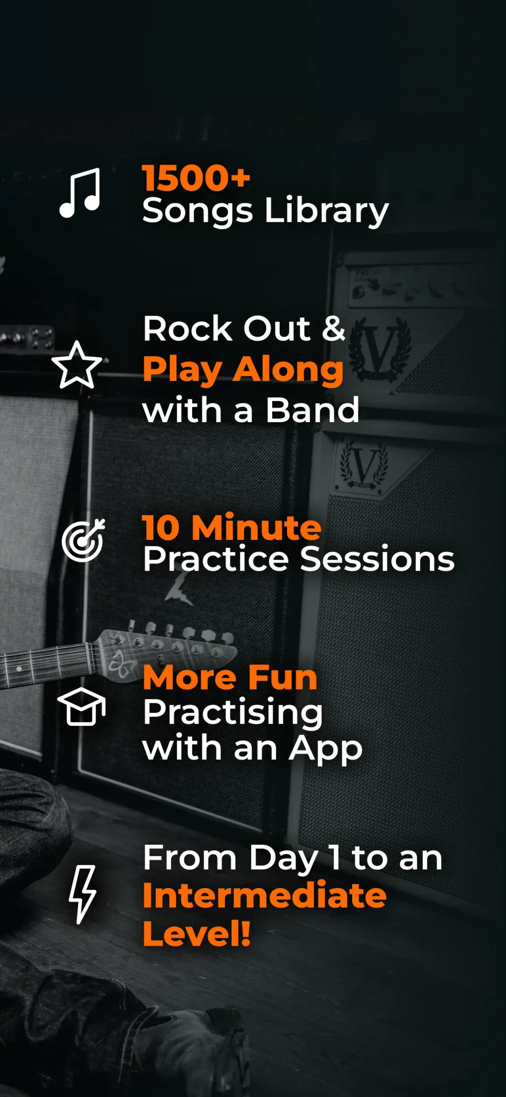 Justin Guitar Lessons & Songs App Store screenshot 2
