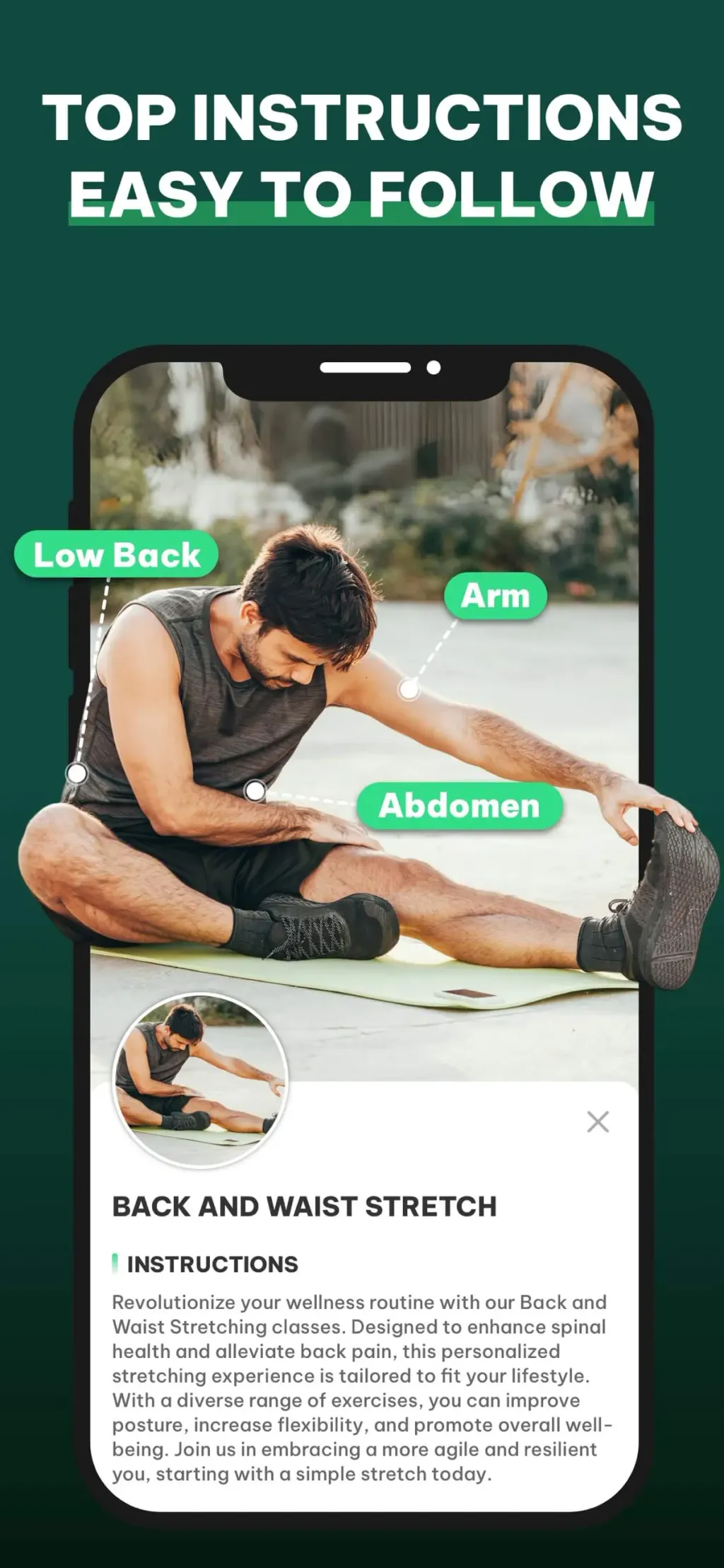 JustStretch | Flex & Mobility App Store screenshot 5