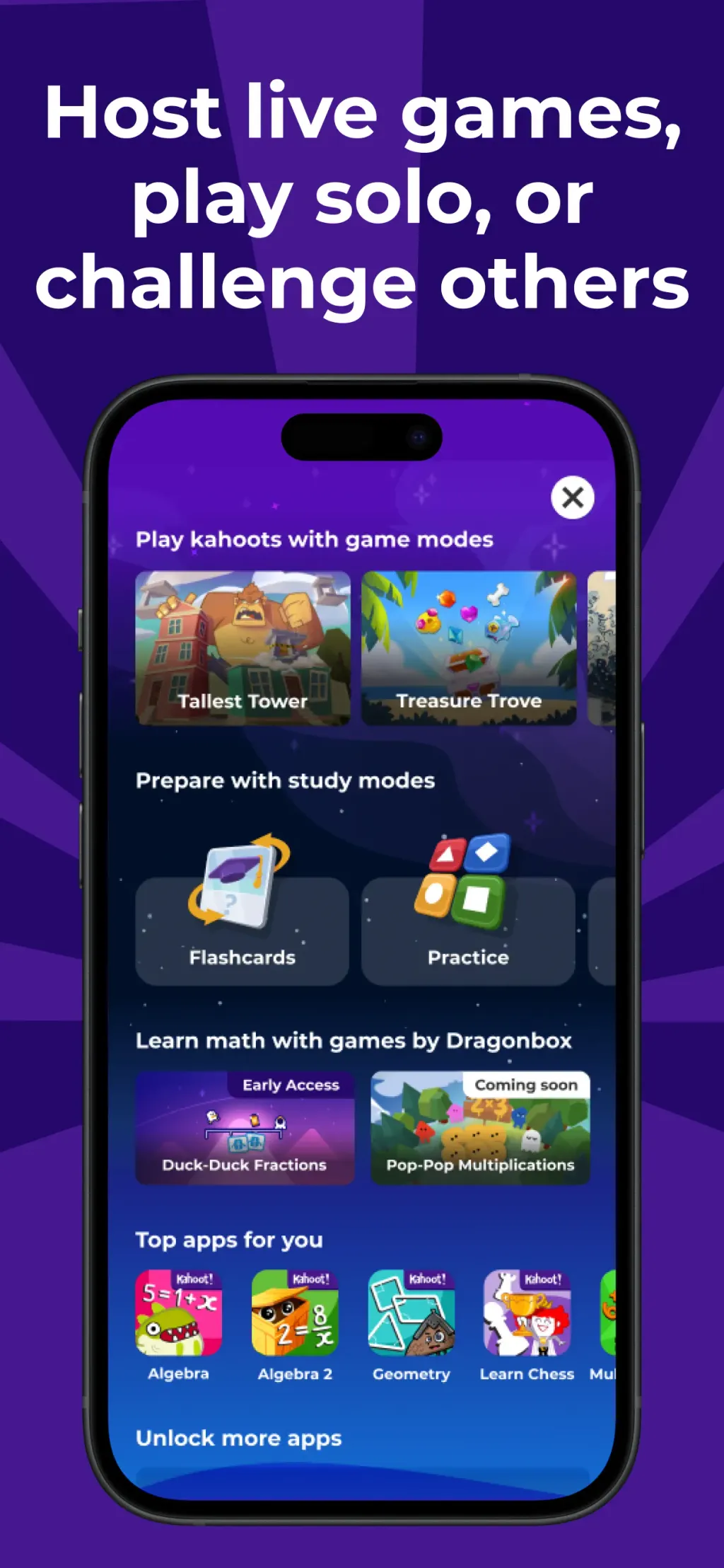 Kahoot! Play & Create Quizzes screenshot 1
