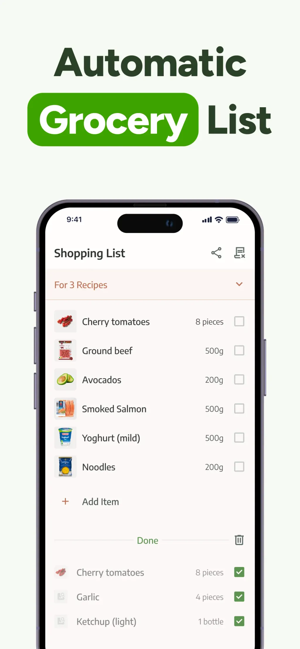 All My Meals - Keep Recipes screenshot 1