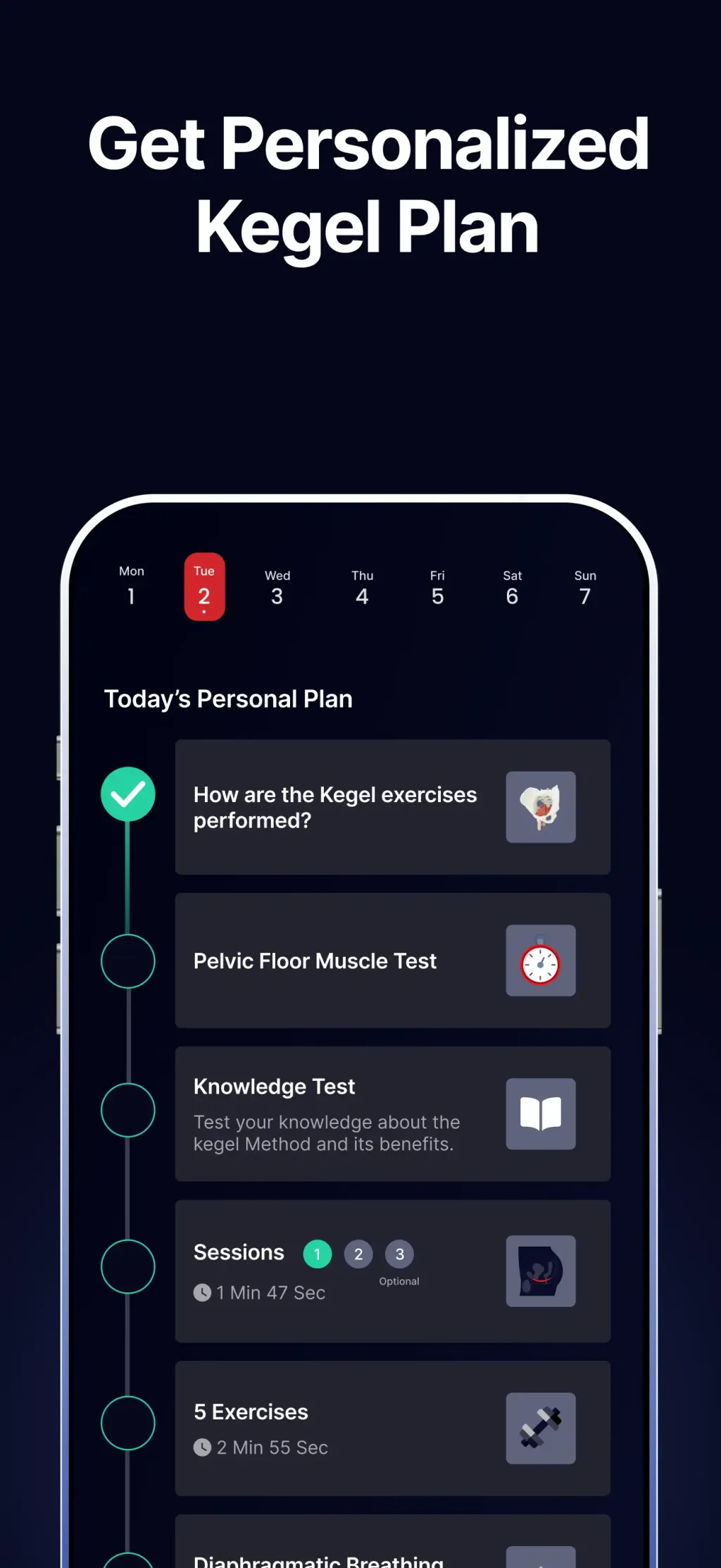 Kegel Men: Men's Health App Store screenshot 3