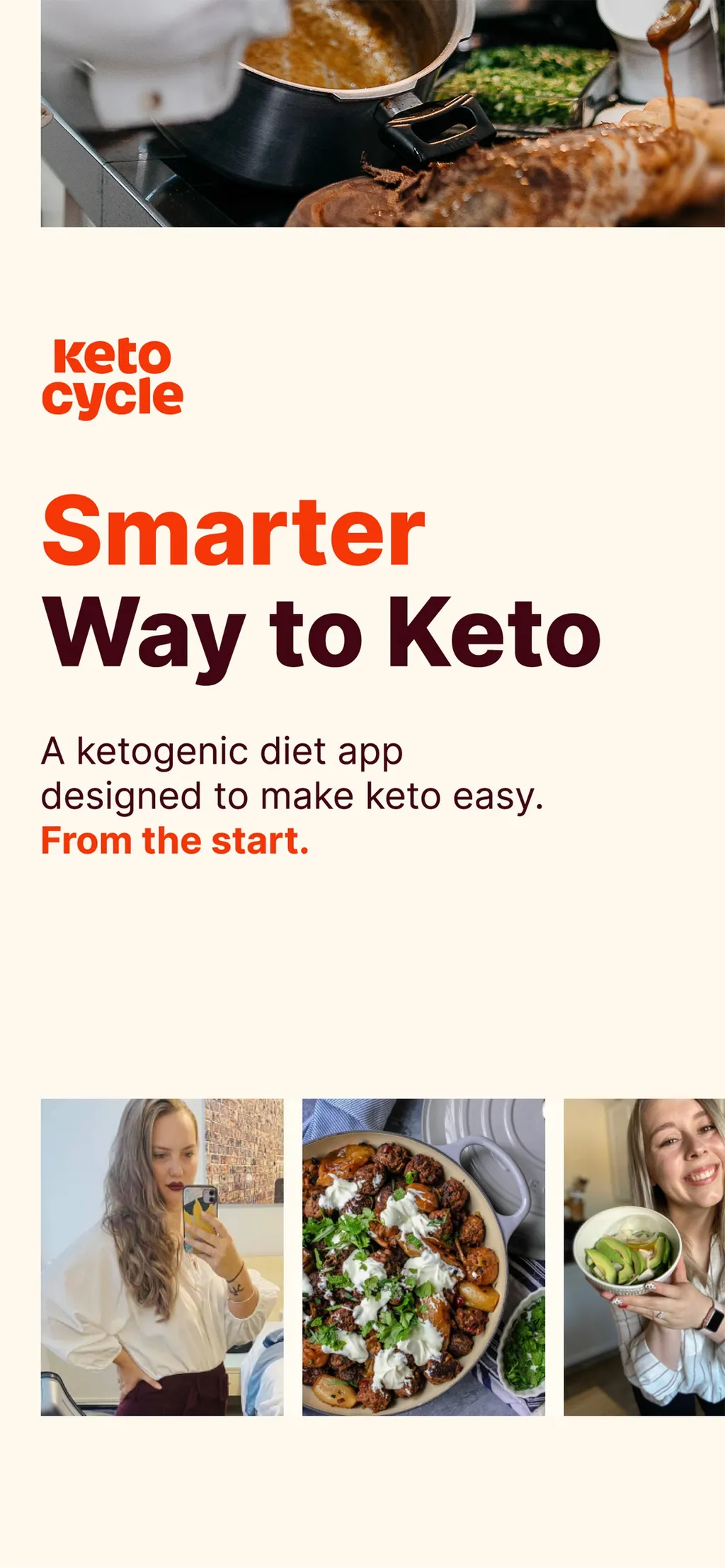 Keto Cycle: Keto Diet App screenshot 1