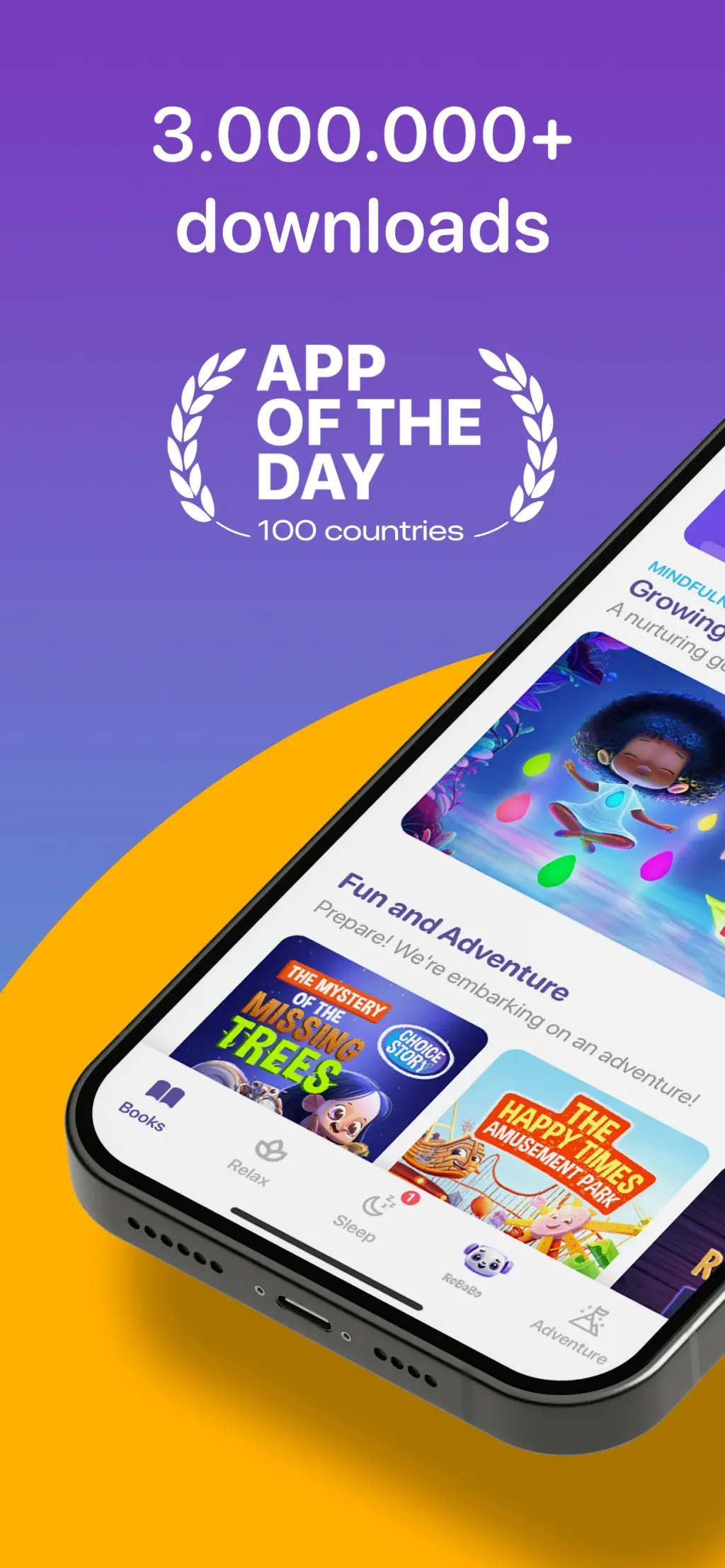 Kidly: Bedtime Books for Kids App Store screenshot 1