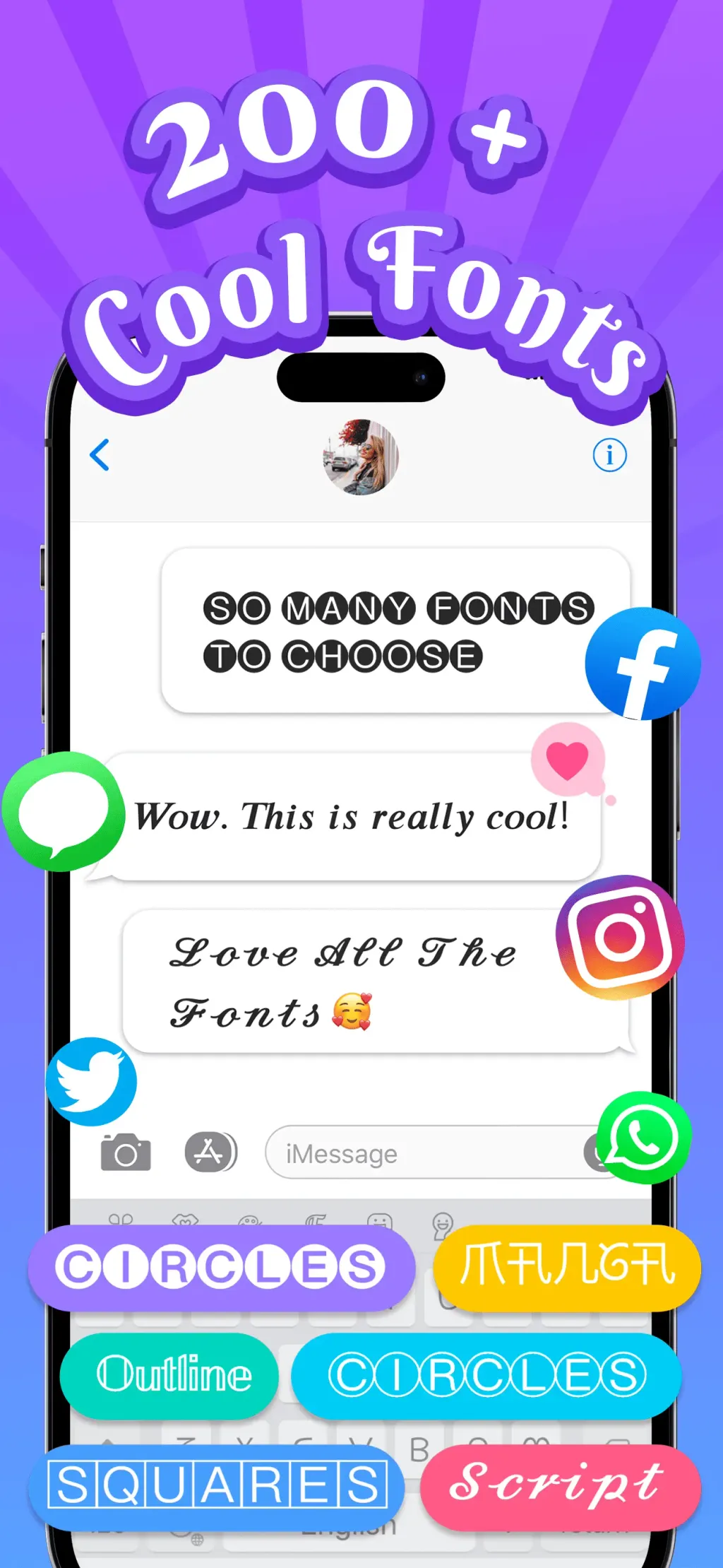 Kika Keyboard: Custom Themes screenshot 1