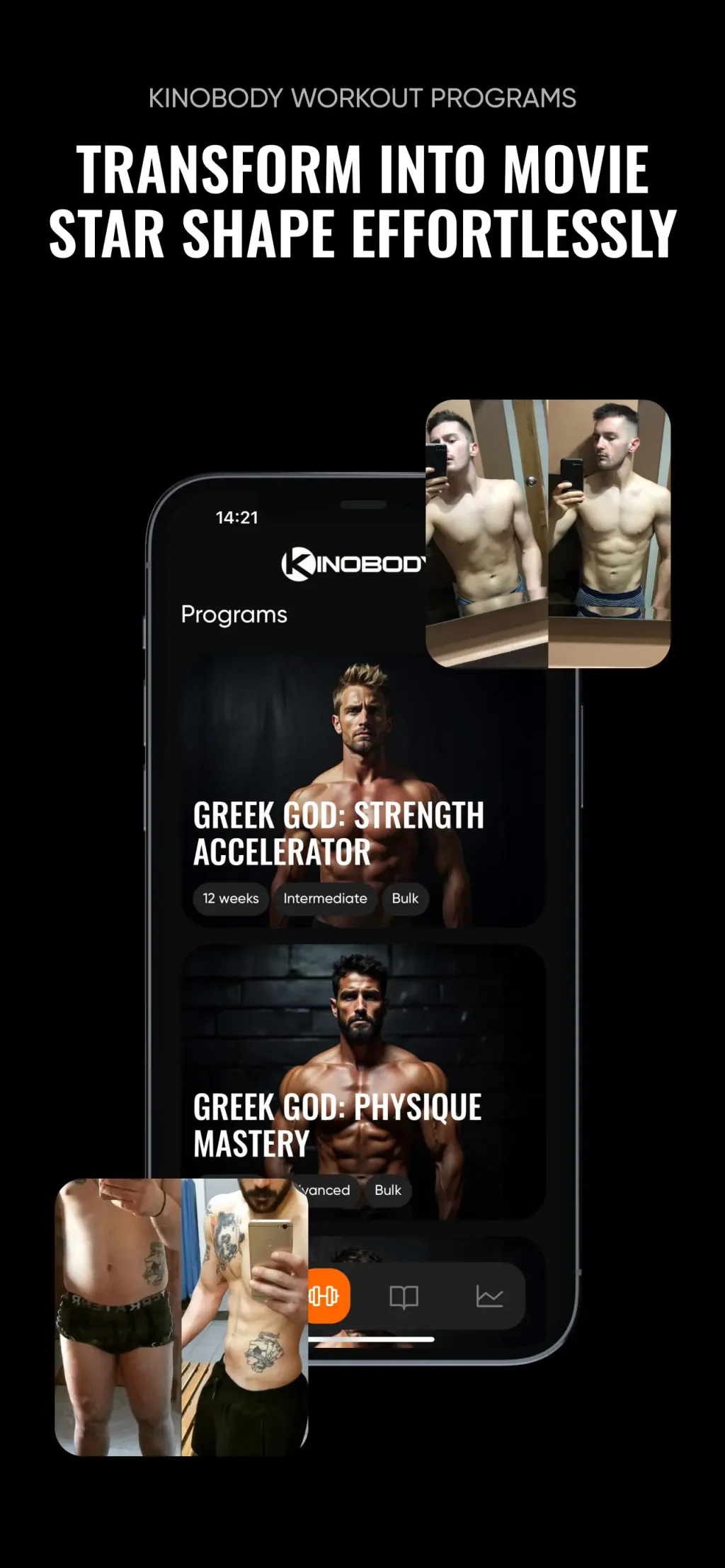 Kinobody Fitness App Store screenshot 3