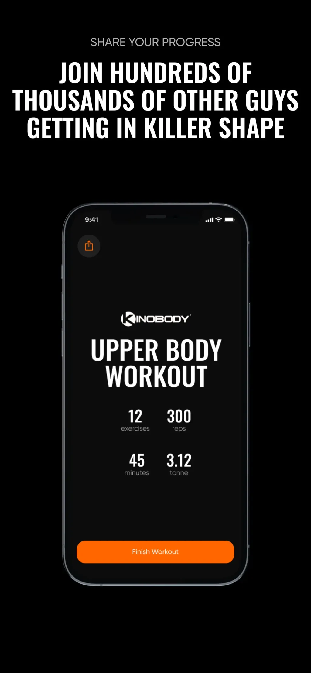 Kinobody Fitness App Store screenshot 9
