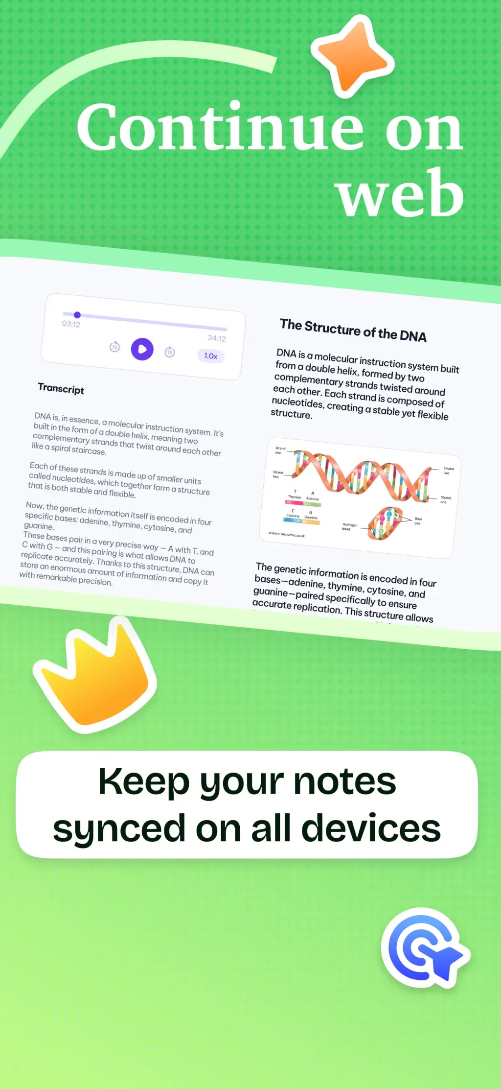 Kiwi AI - Notetaker App Store screenshot 9
