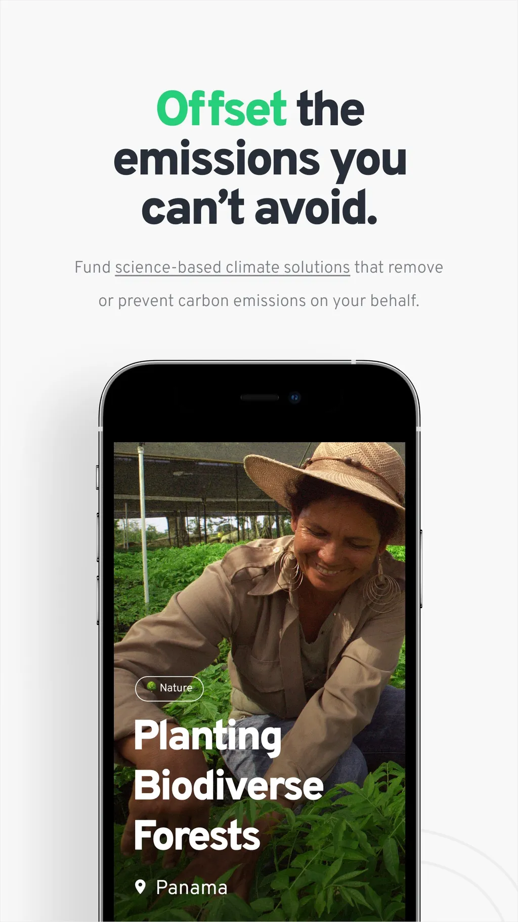 Klima - Fight climate change App Store screenshot 1
