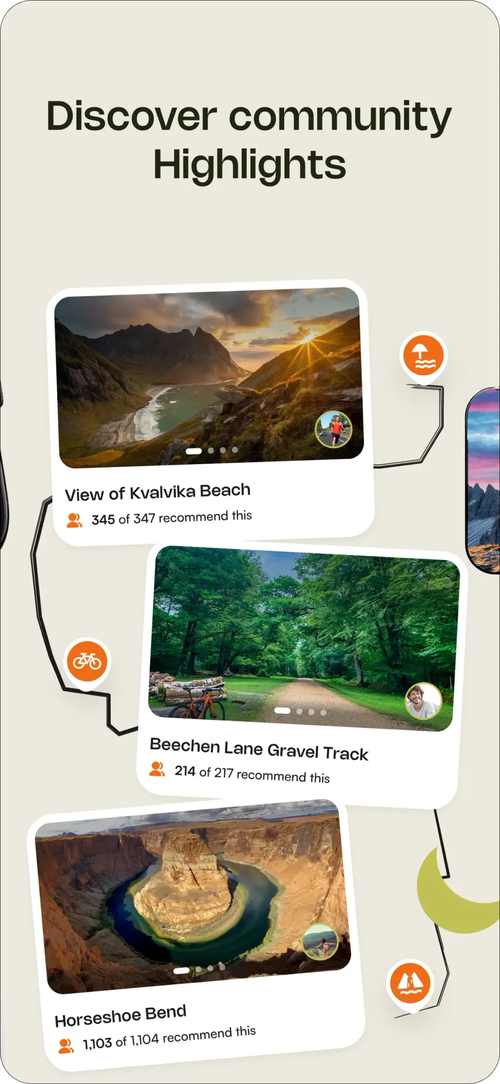 komoot - hike, bike & run App Store screenshot 8