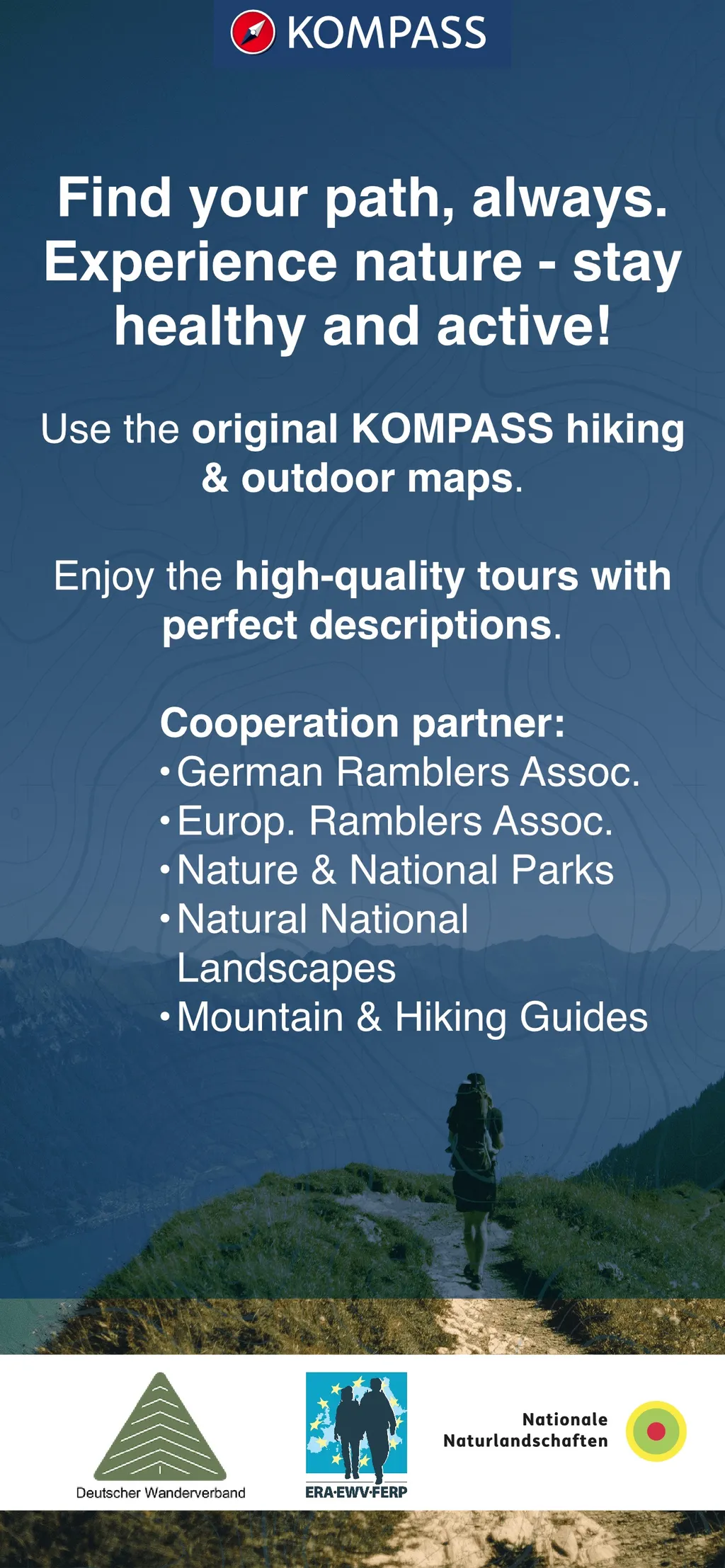 KOMPASS Outdoor & Hiking Maps App Store screenshot 1