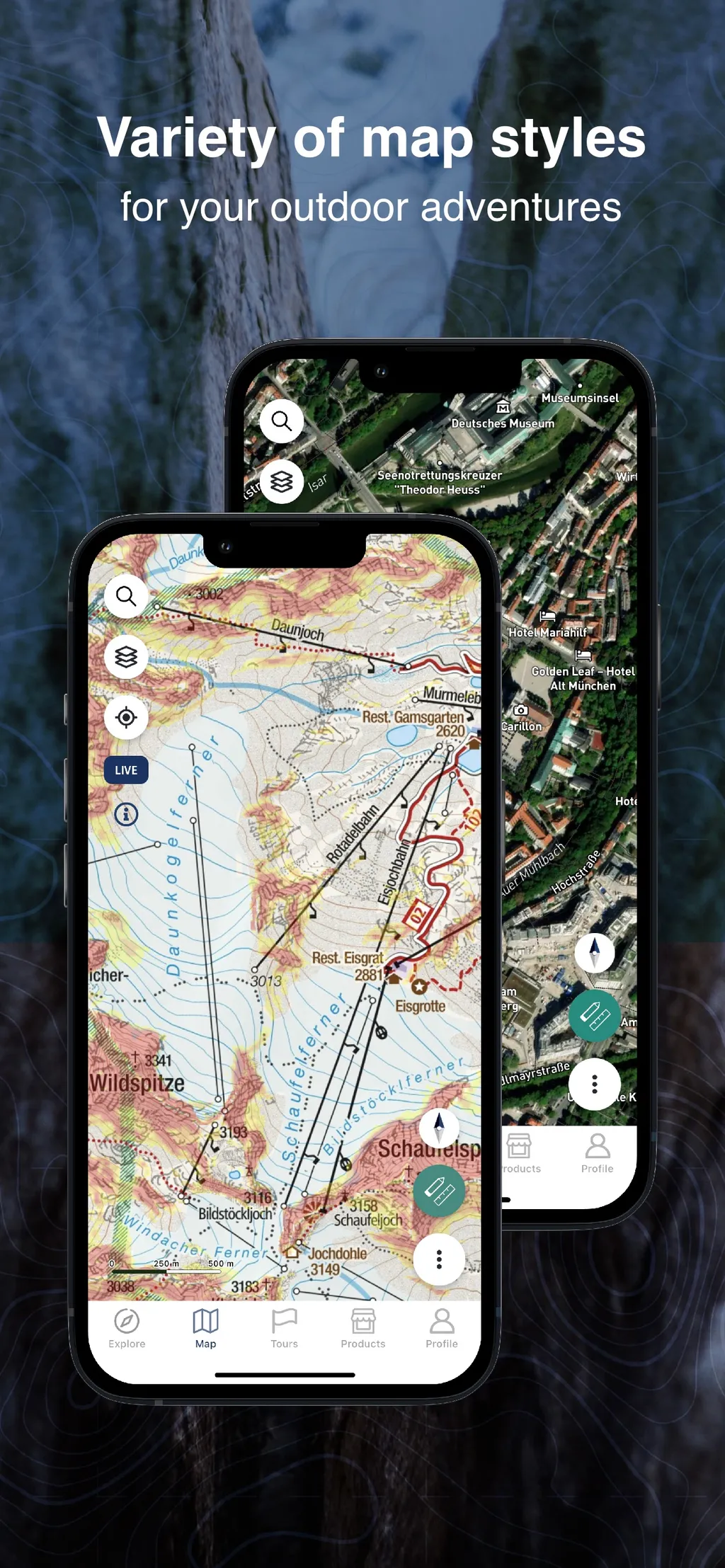 KOMPASS Outdoor & Hiking Maps App Store screenshot 3