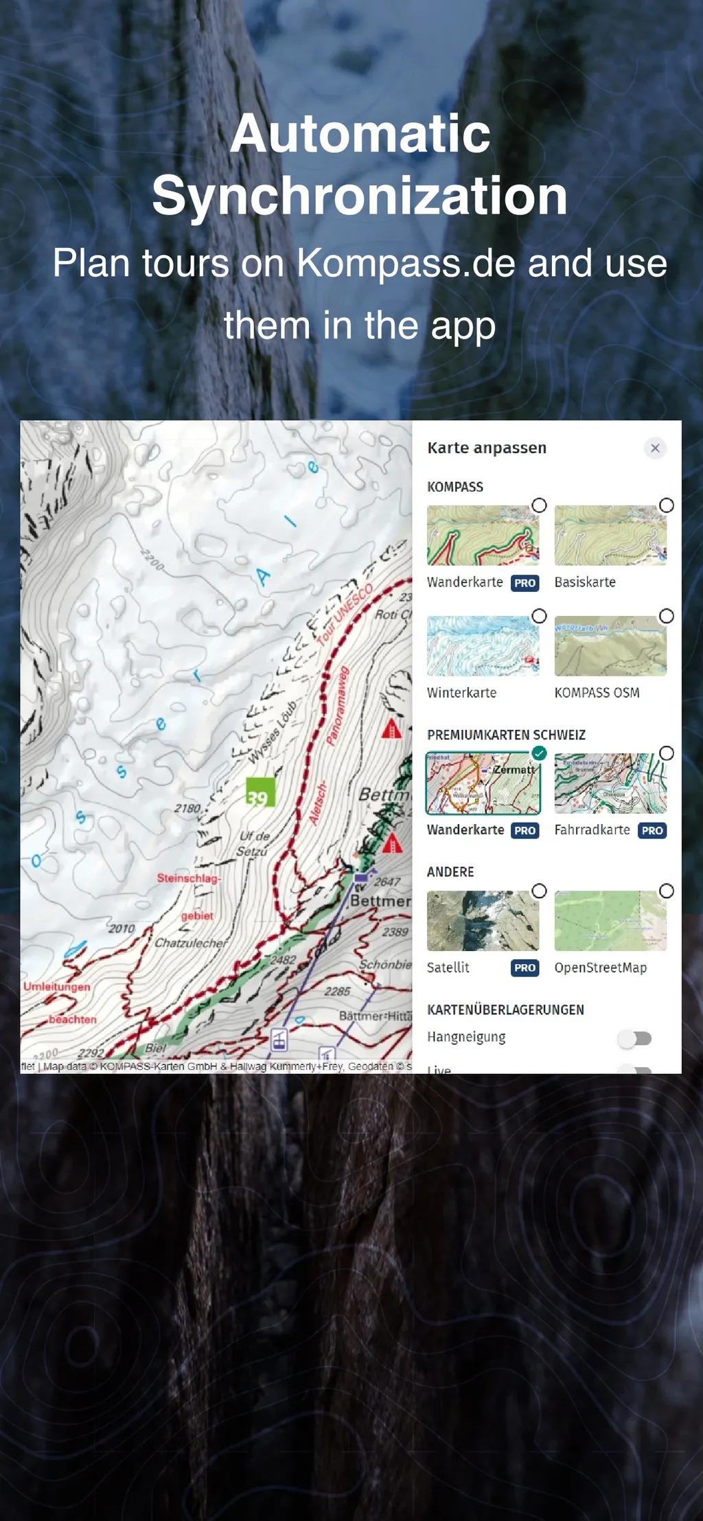 KOMPASS Outdoor & Hiking Maps App Store screenshot 8