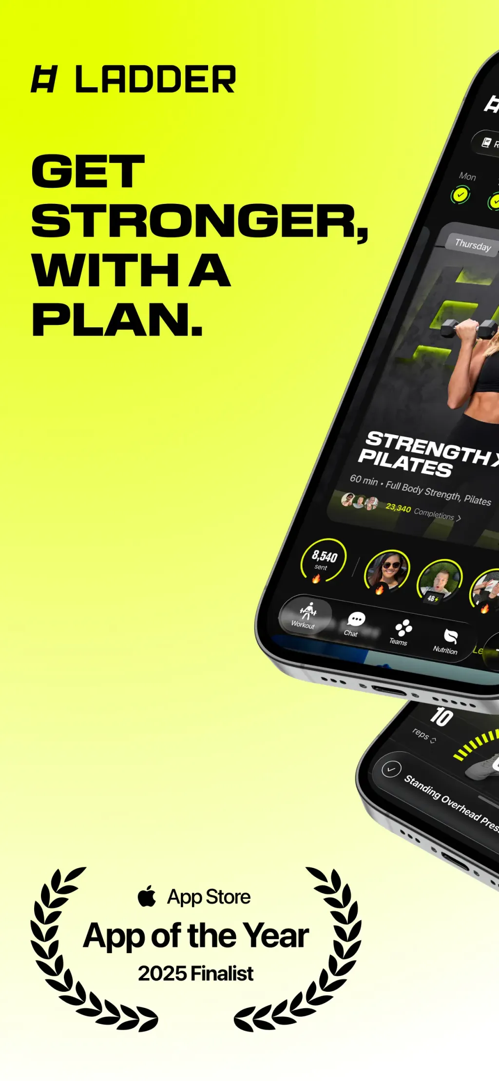 LADDER Strength Training Plans App Store screenshot 1