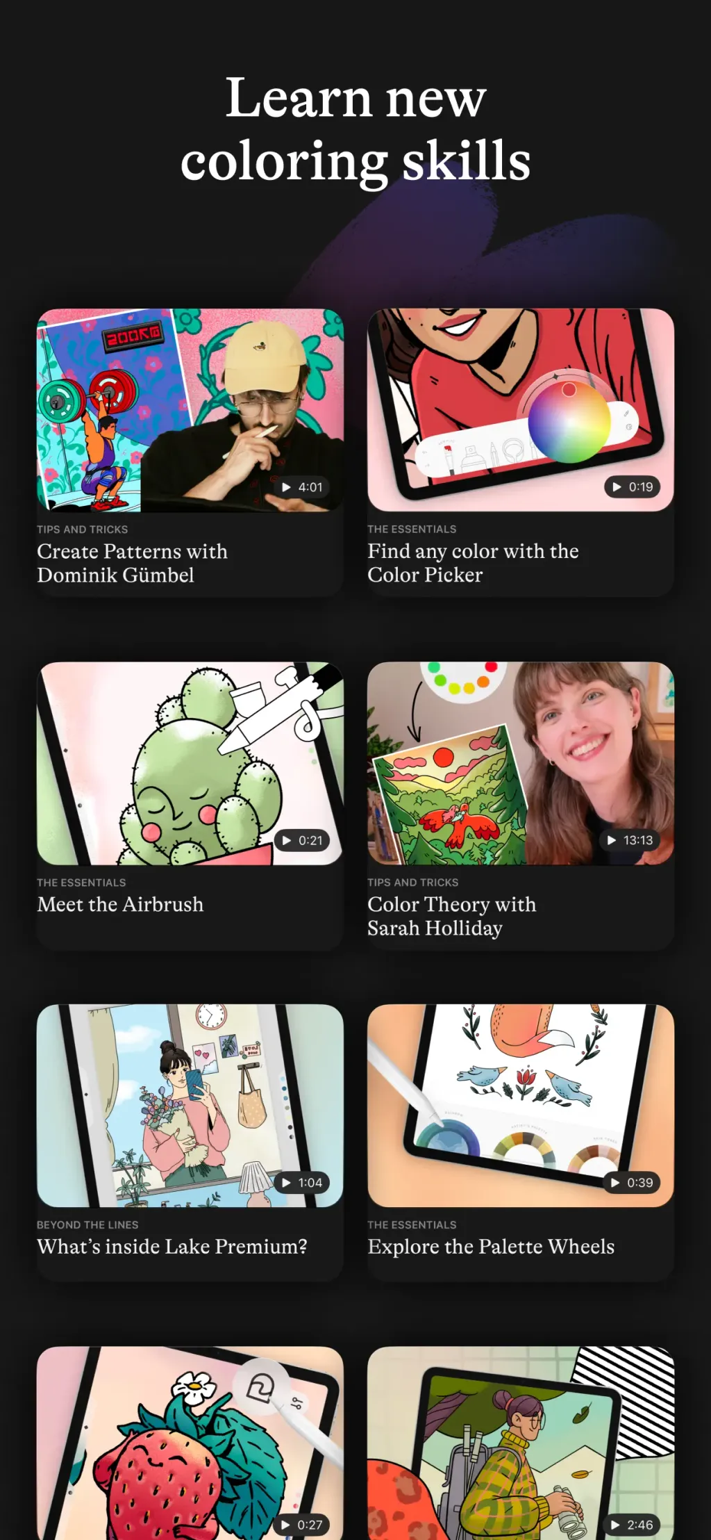 Lake: Coloring Book for Adults App Store screenshot 7