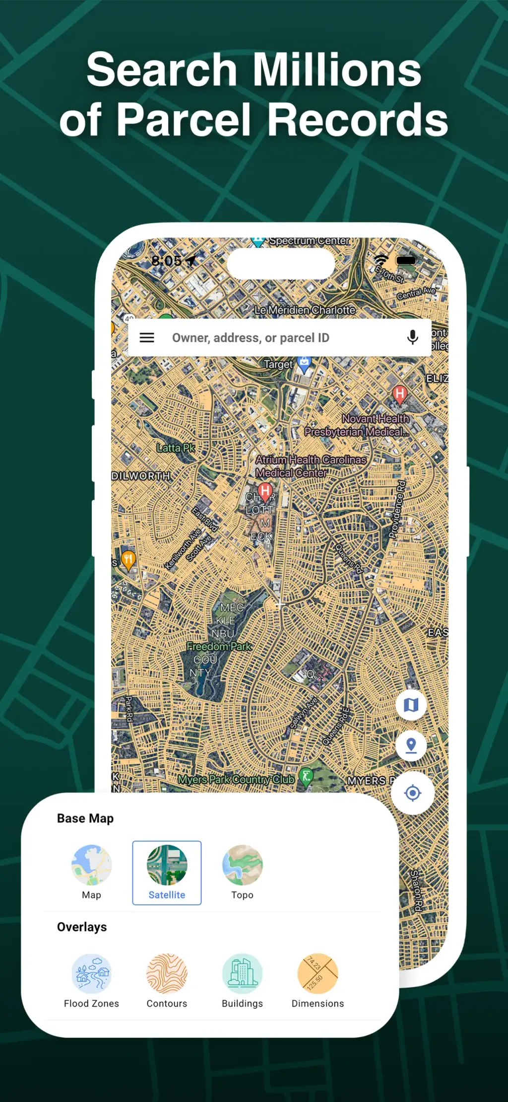 LandGlide: Lookup Parcel Data App Store screenshot 3