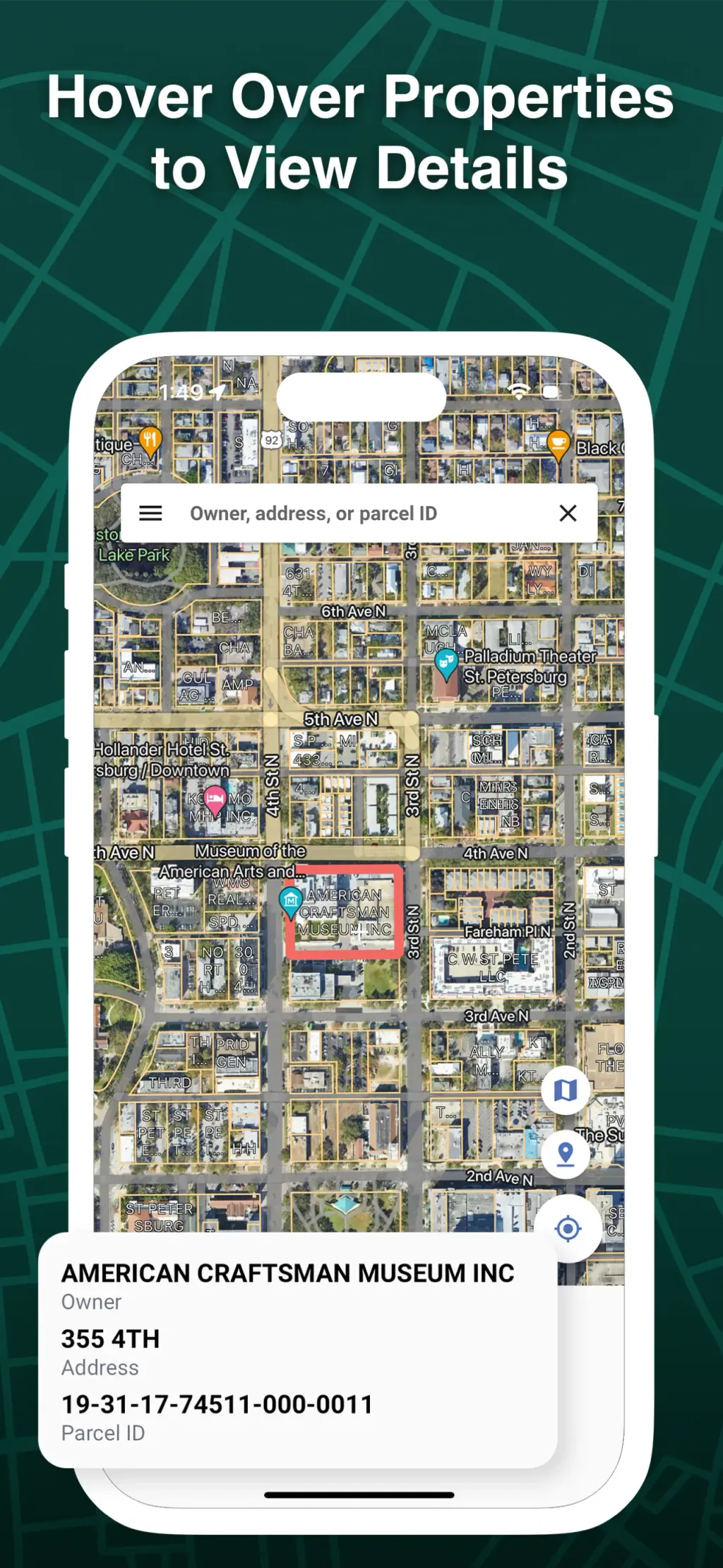 LandGlide: Lookup Parcel Data App Store screenshot 6