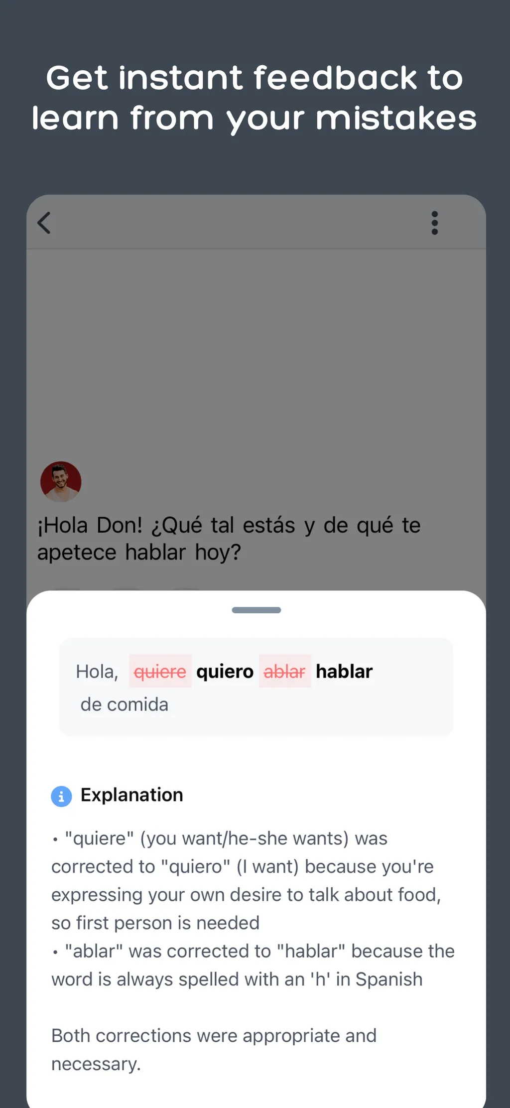 Langua: AI language learning App Store screenshot 2