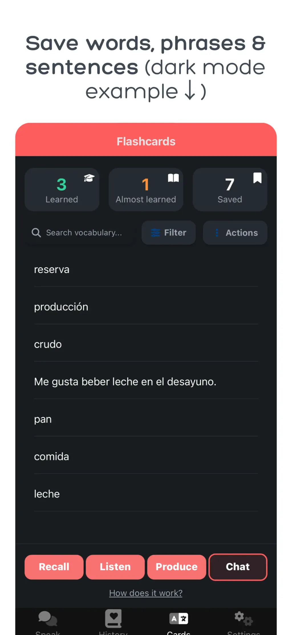 Langua: AI language learning App Store screenshot 6