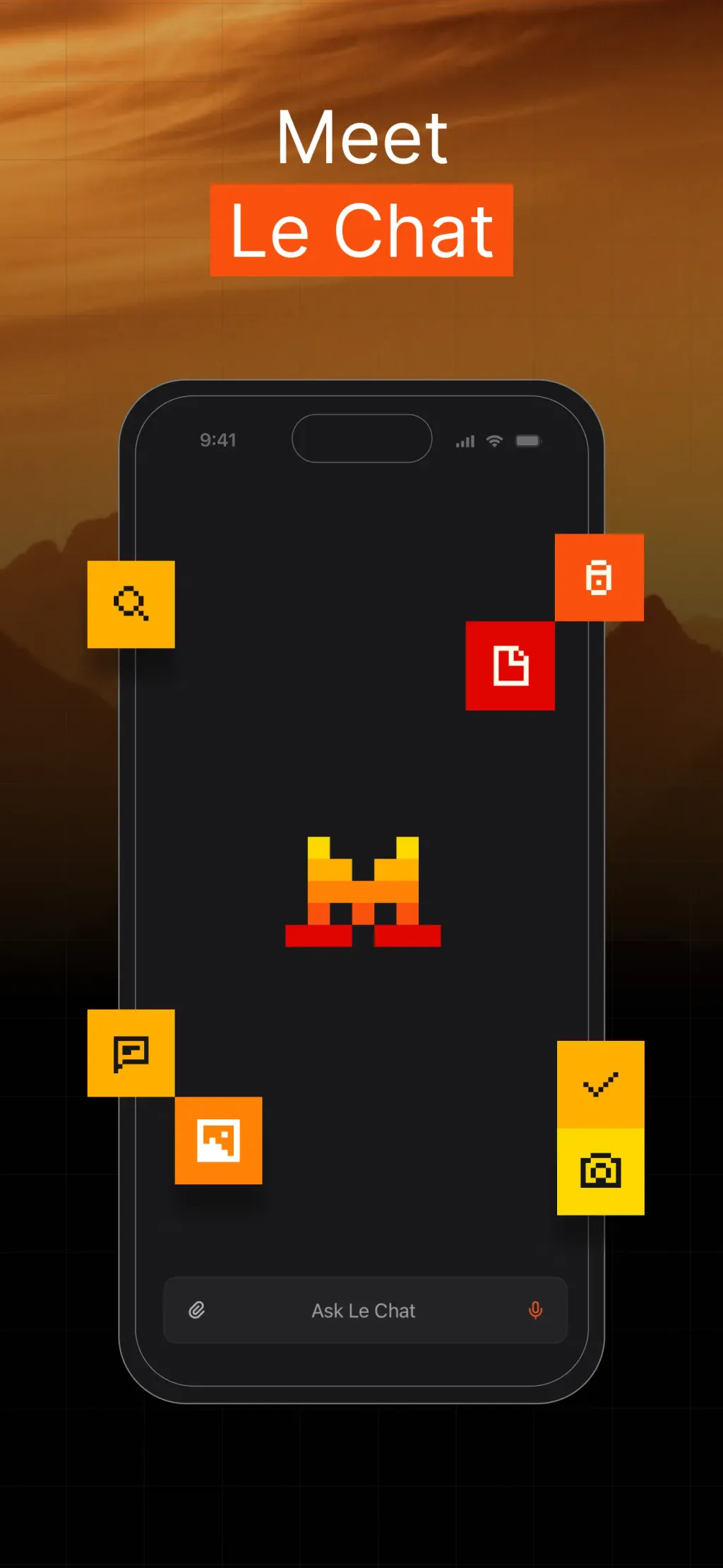 Le Chat by Mistral AI App Store screenshot 1