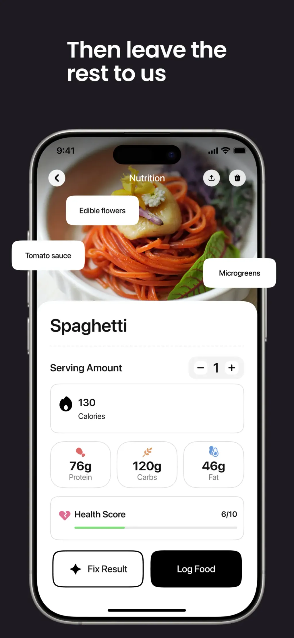 Lean: AI Macro Tracker App Store screenshot 3