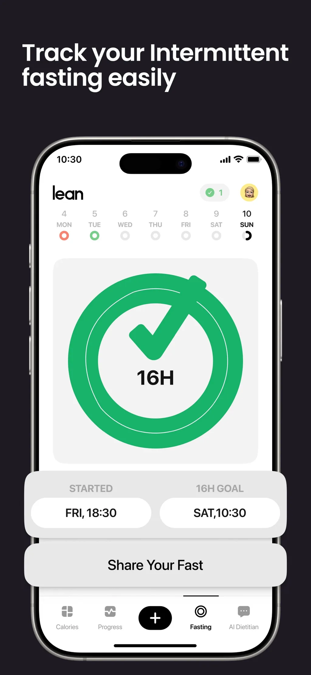 Lean: AI Macro Tracker App Store screenshot 6