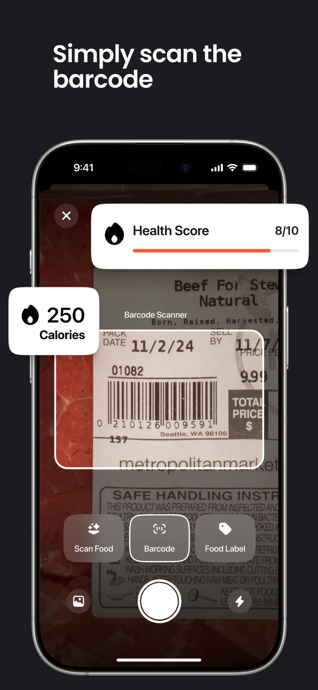 Lean: AI Macro Tracker App Store screenshot 7