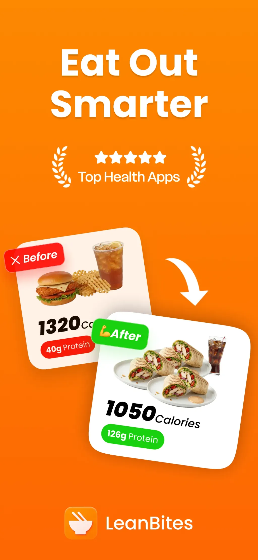 LeanBites - Healthy Dining App Store screenshot 1