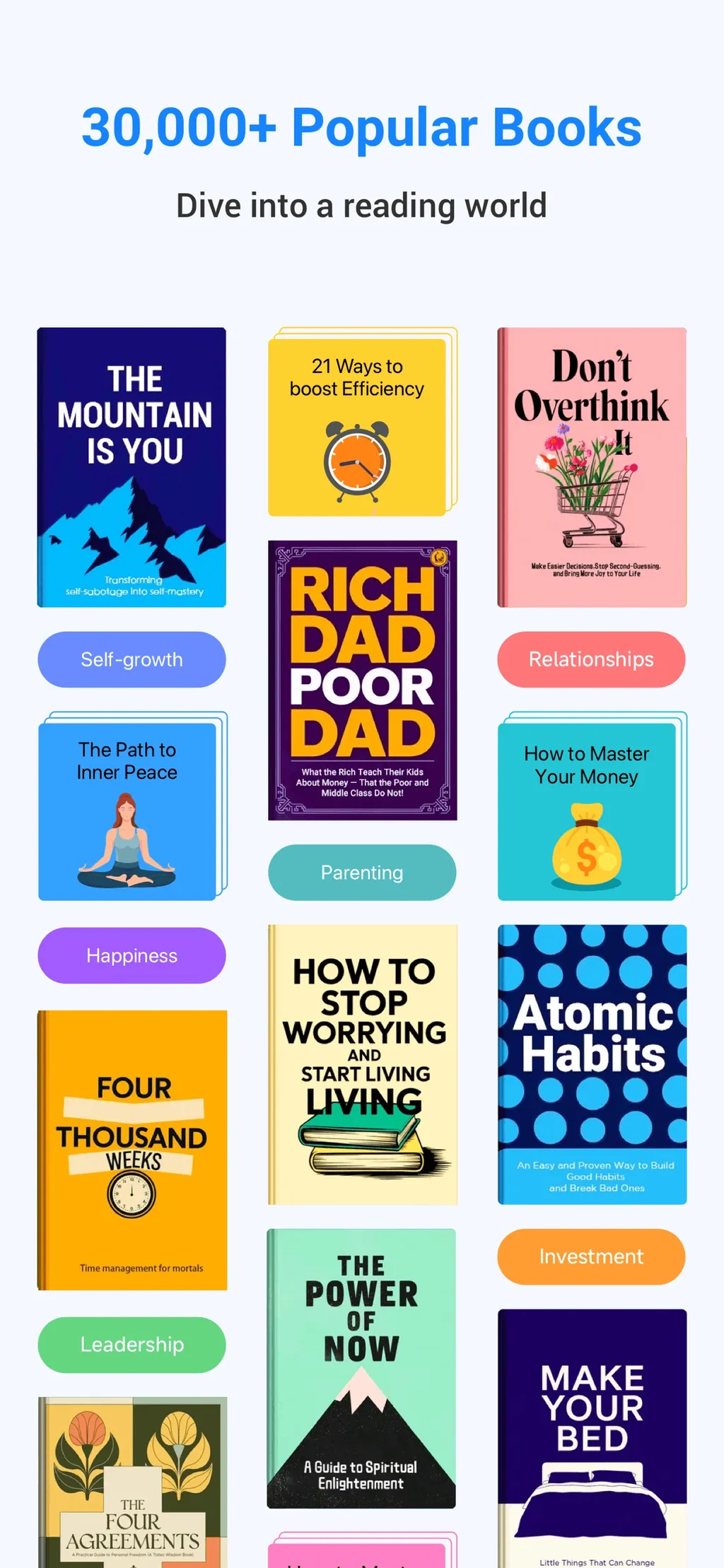 LeapAhead-Daily Book Cast App Store screenshot 1