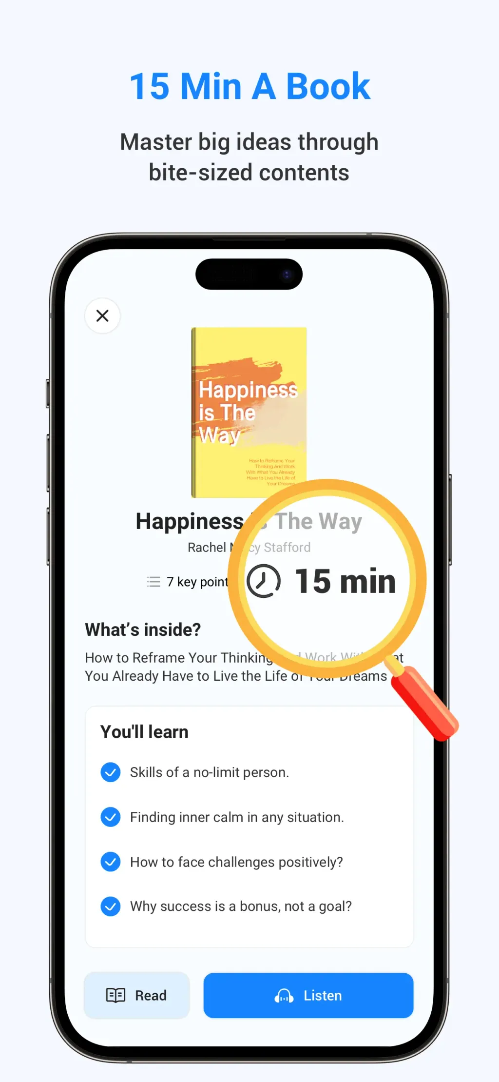 LeapAhead-Daily Book Cast screenshot 1