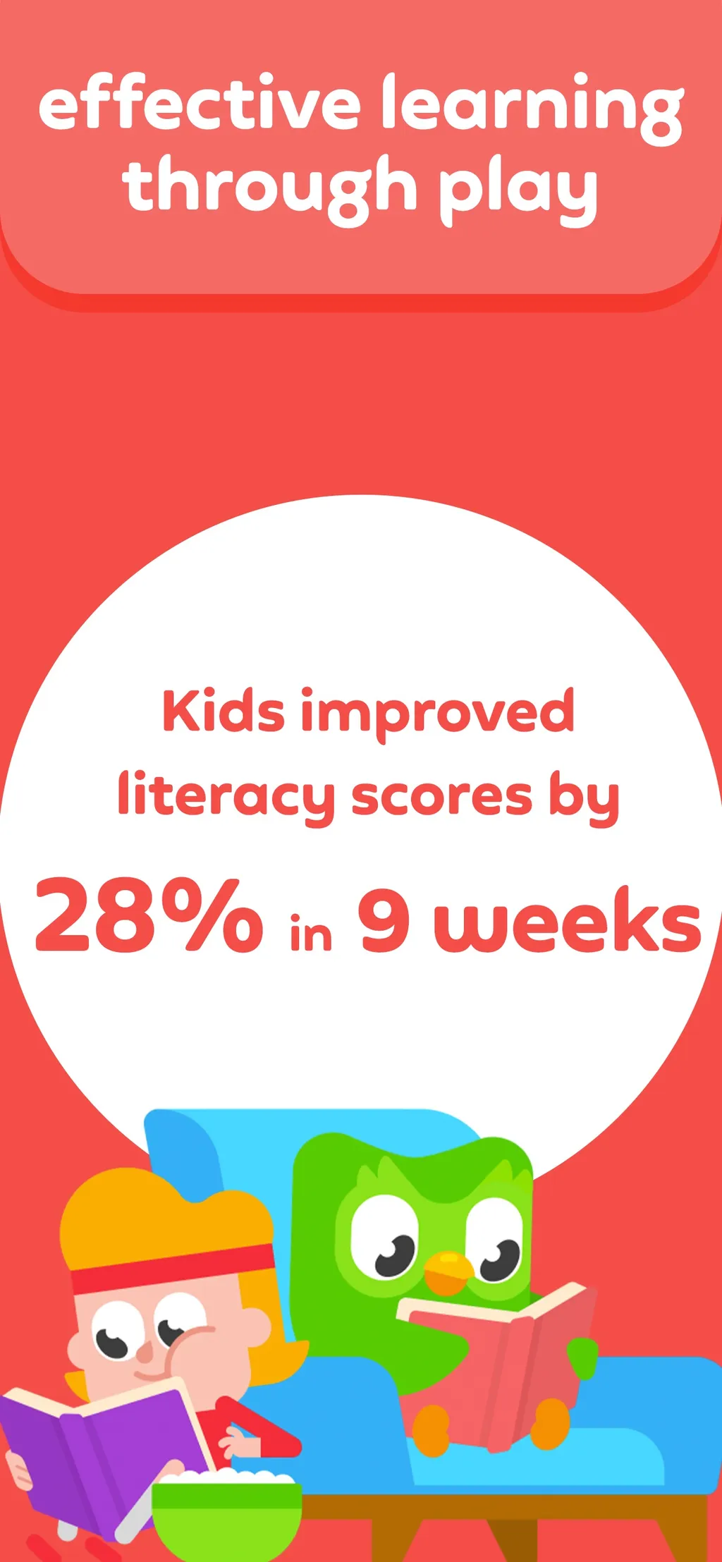 Learn to Read - Duolingo ABC screenshot 1