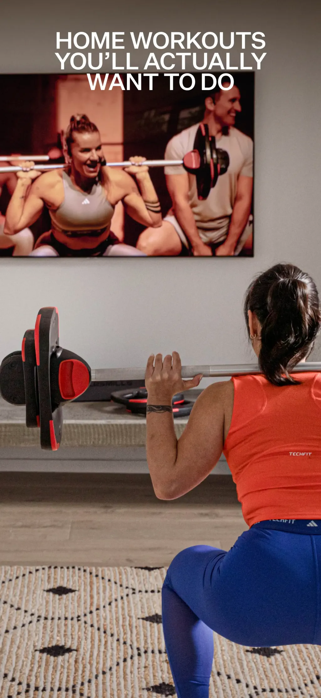 LES MILLS+: home workout app App Store screenshot 1