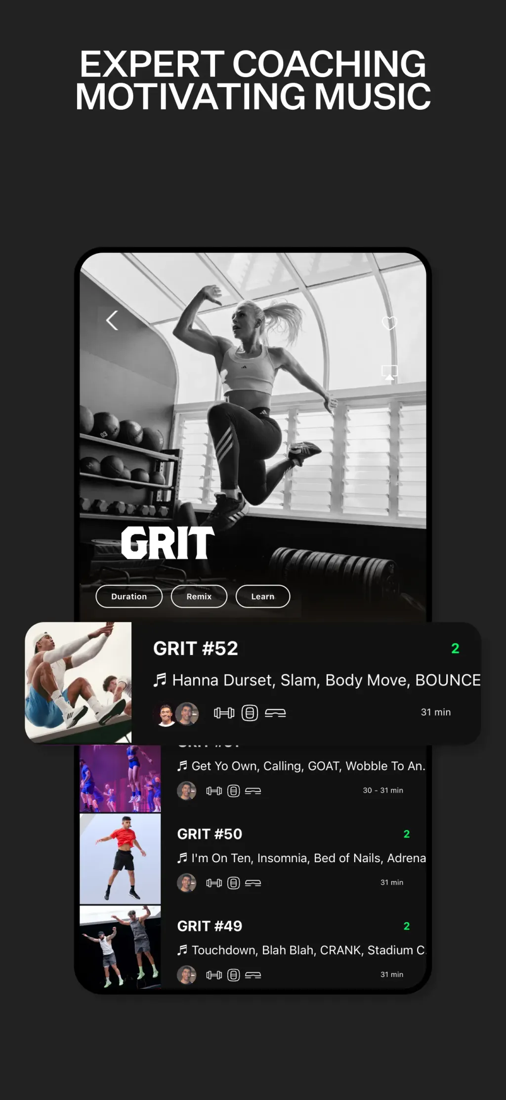 LES MILLS+: home workout app App Store screenshot 4