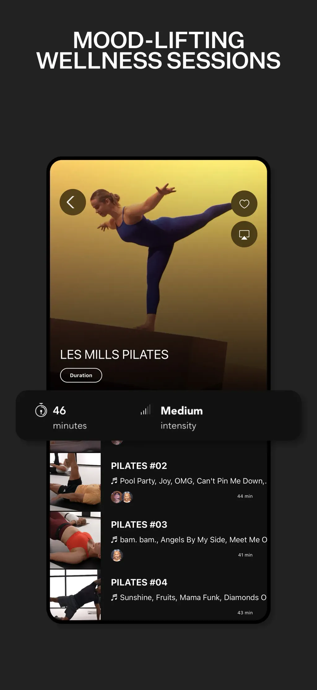 LES MILLS+: home workout app App Store screenshot 6