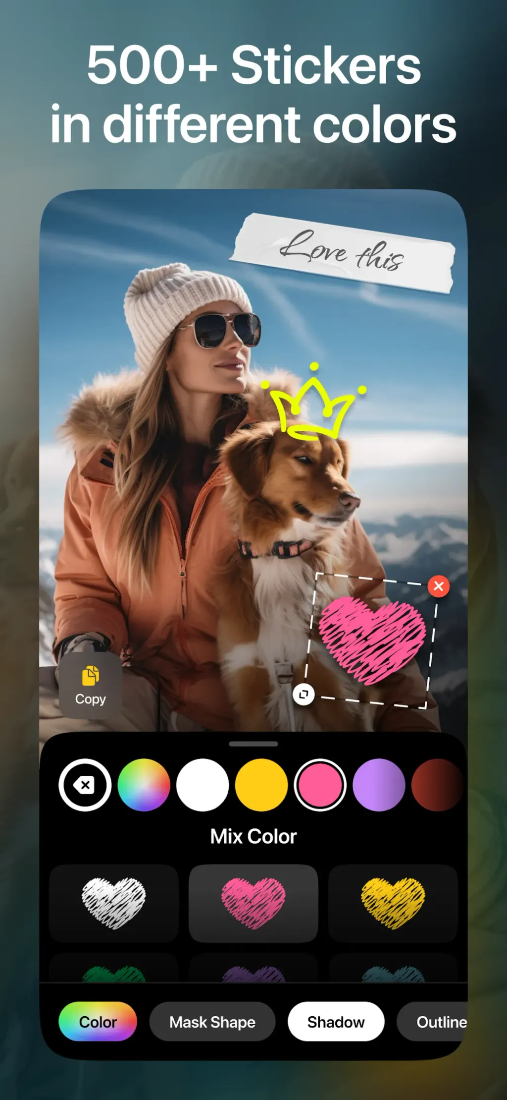 Leto: Font for Instagram Story App Store screenshot 4