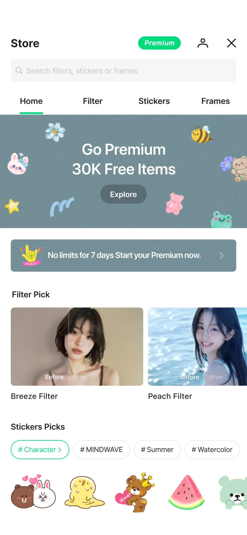 LINE Camera - Photo editor App Store screenshot 6