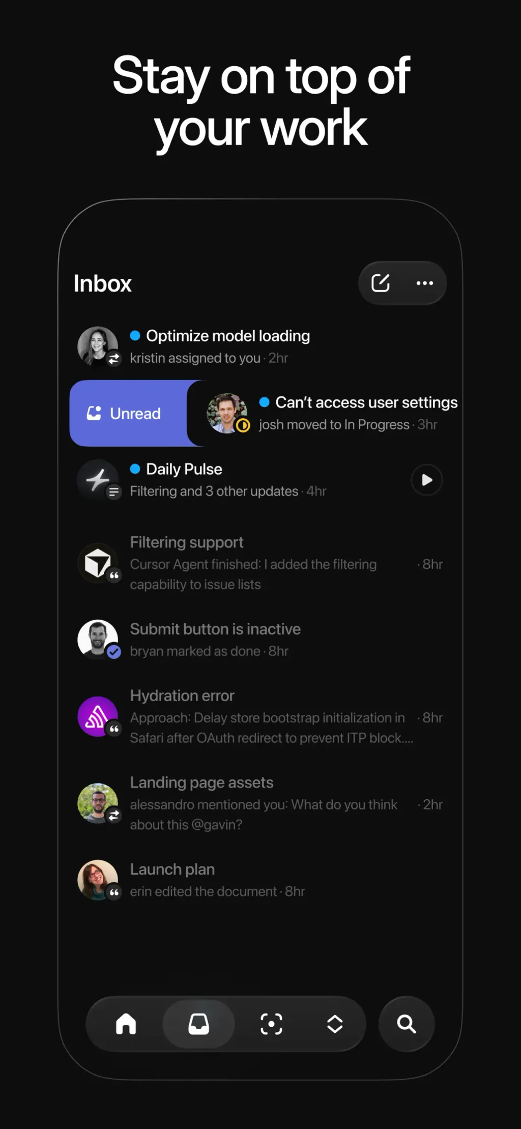 Linear Mobile App Store screenshot 2