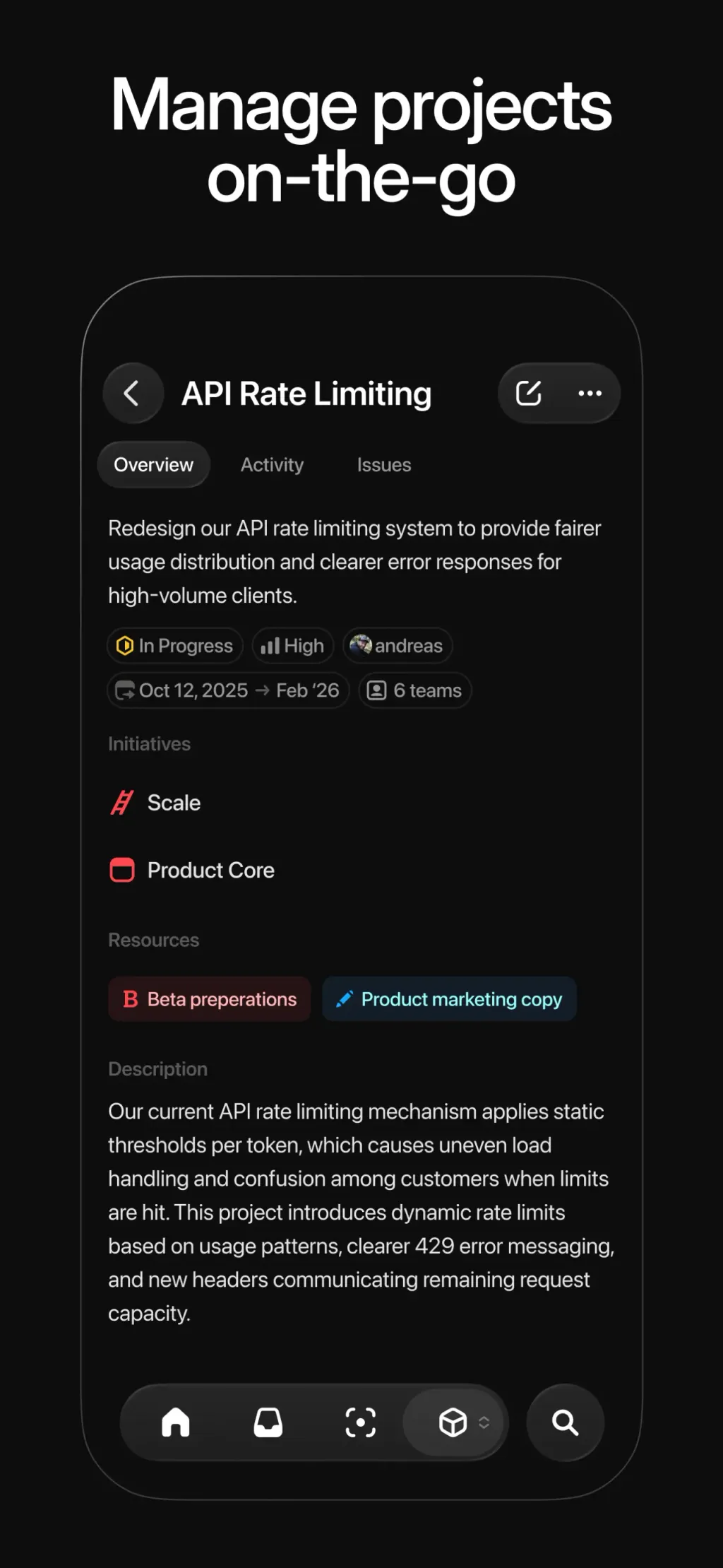 Linear Mobile App Store screenshot 5