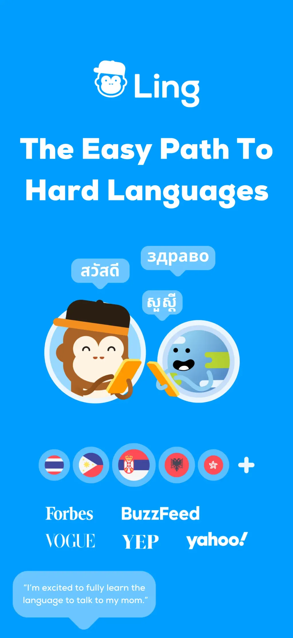 Language Learning - Ling App Store screenshot 1