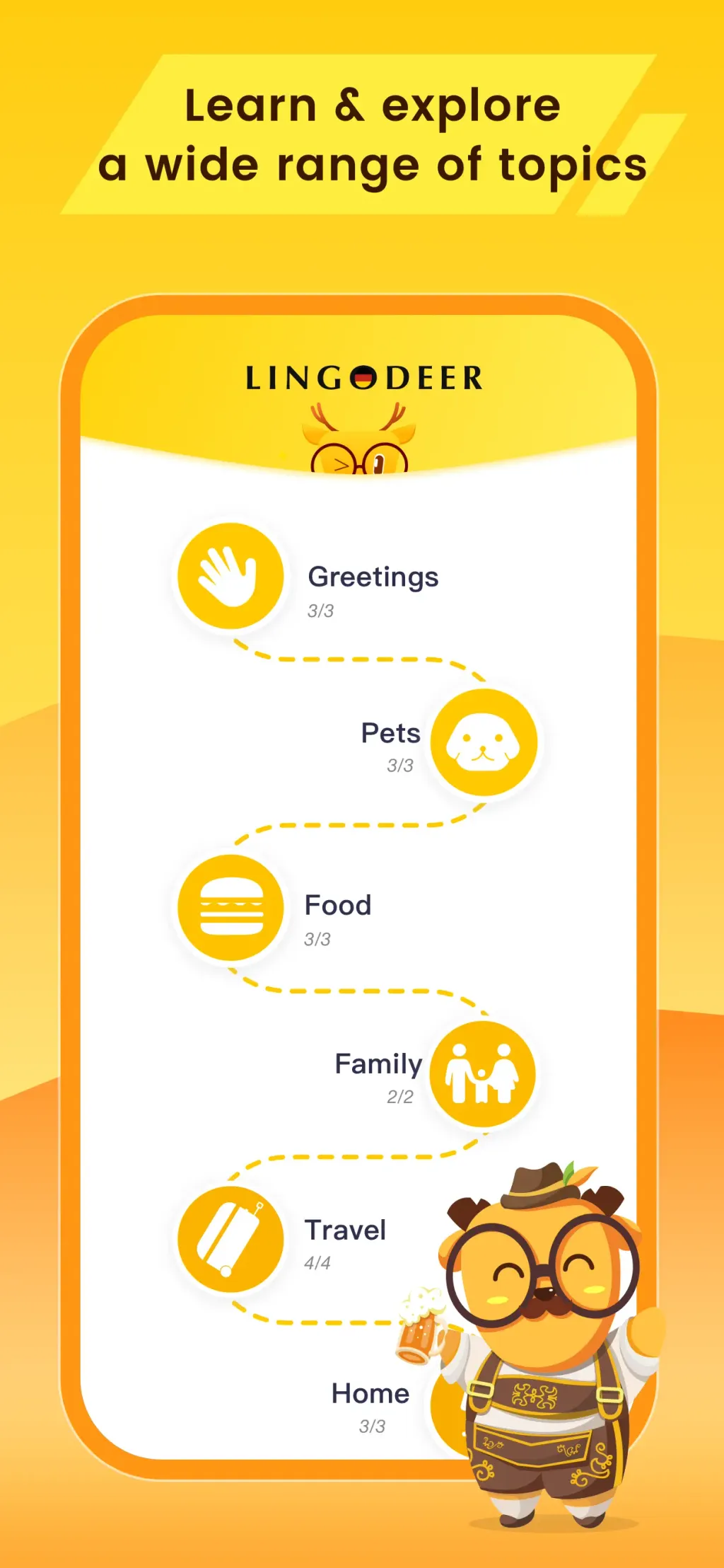 LingoDeer - Learn Languages App Store screenshot 9