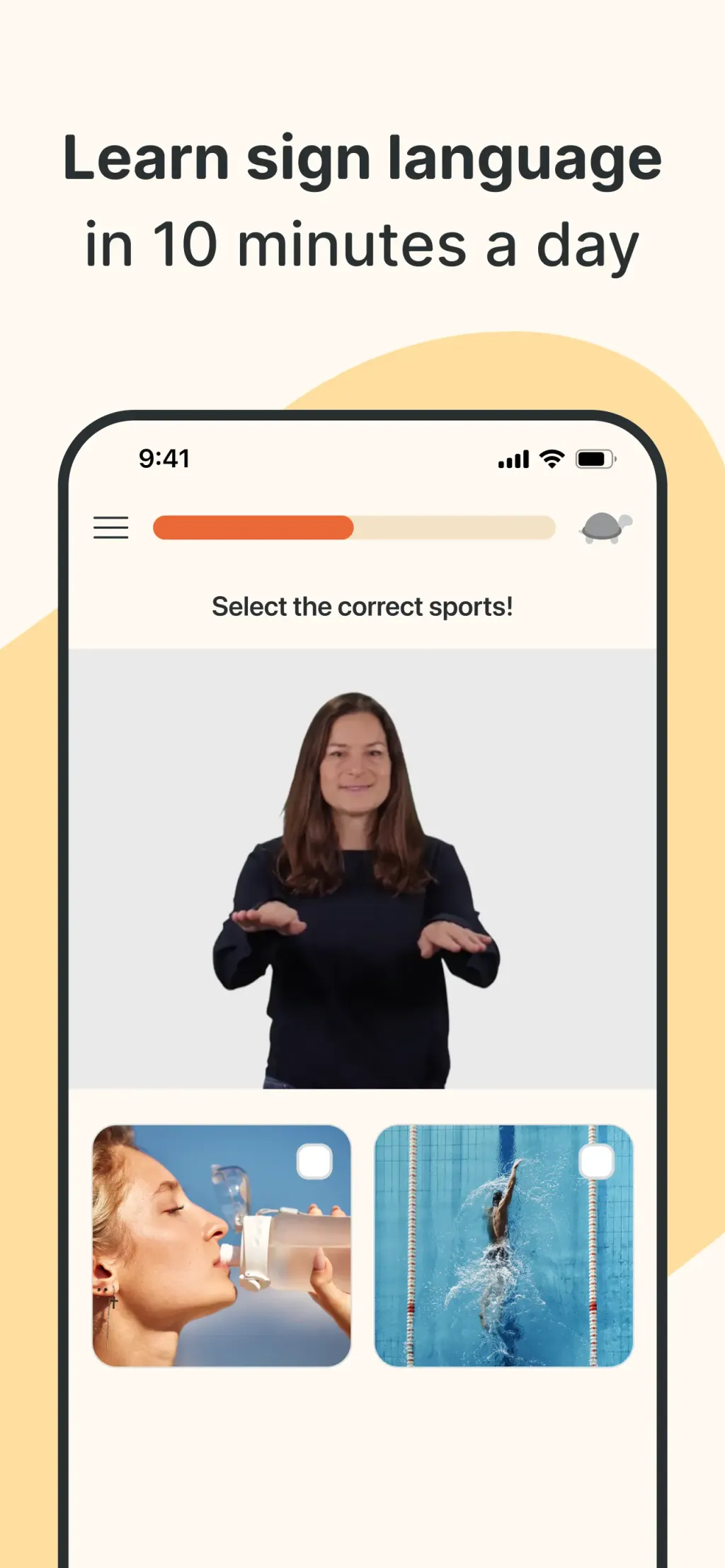 Lingvano - Learn Sign Language App Store screenshot 1