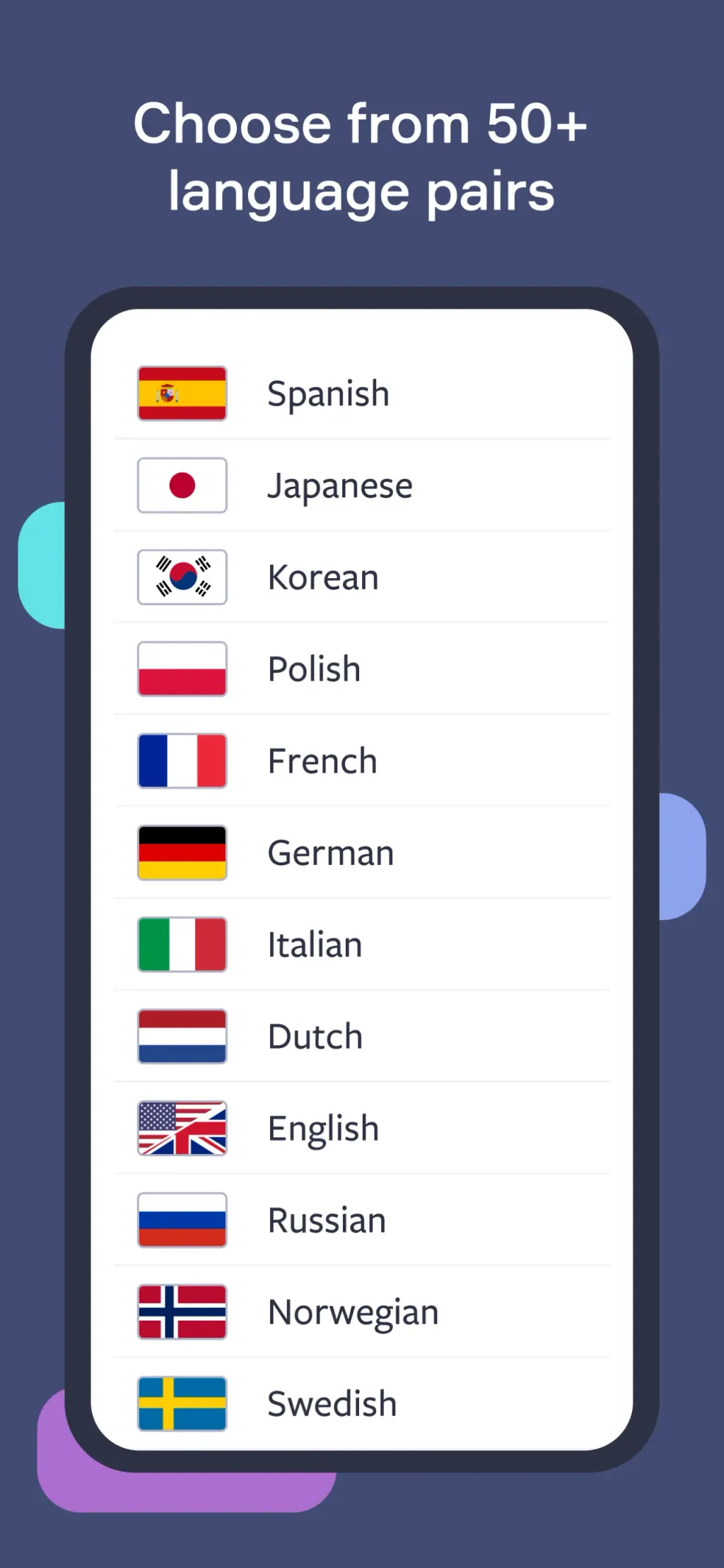 Lingvist: Learn Languages Fast App Store screenshot 1