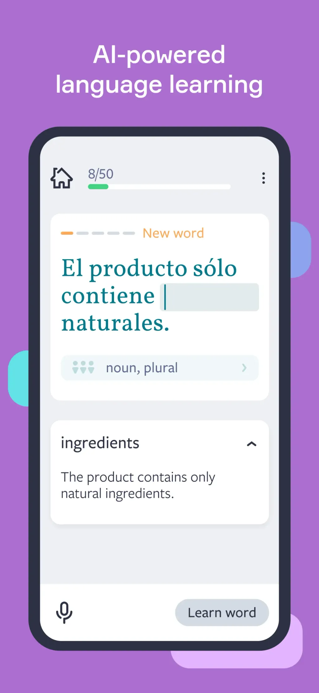 Lingvist: Learn Languages Fast App Store screenshot 2