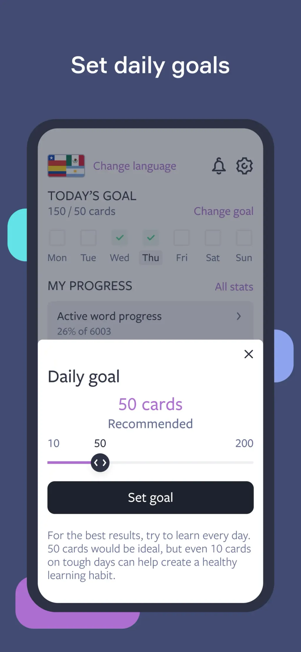 Lingvist: Learn Languages Fast App Store screenshot 7