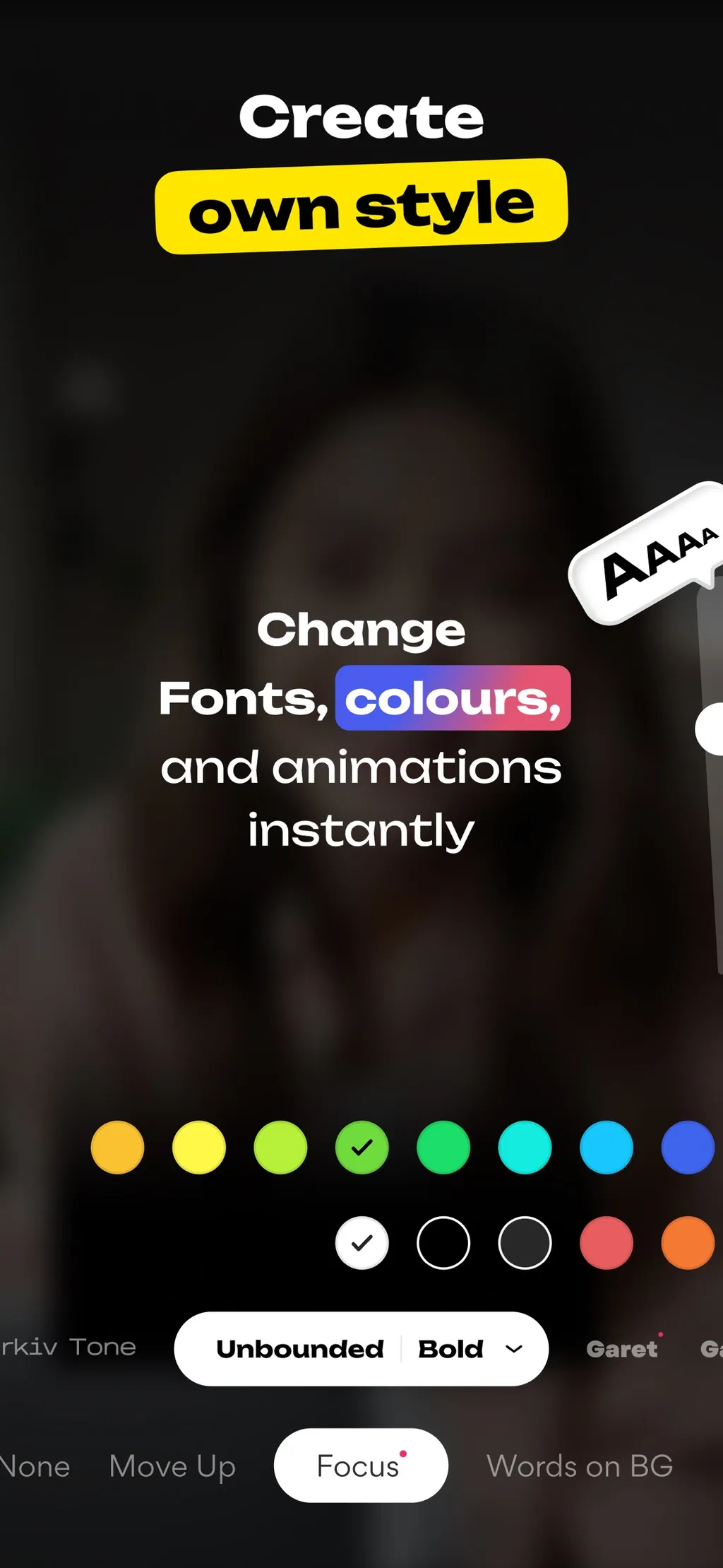 Liro: AI Video Caption Editor screenshot 1