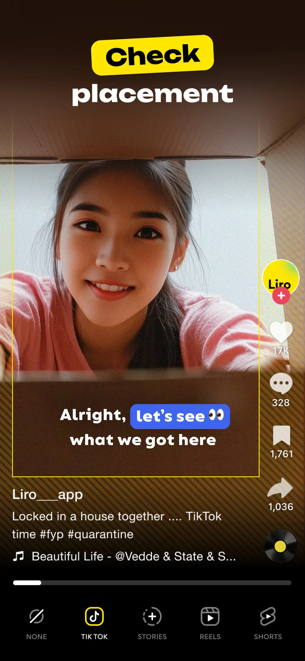 Liro: AI Video Caption Editor App Store screenshot 9