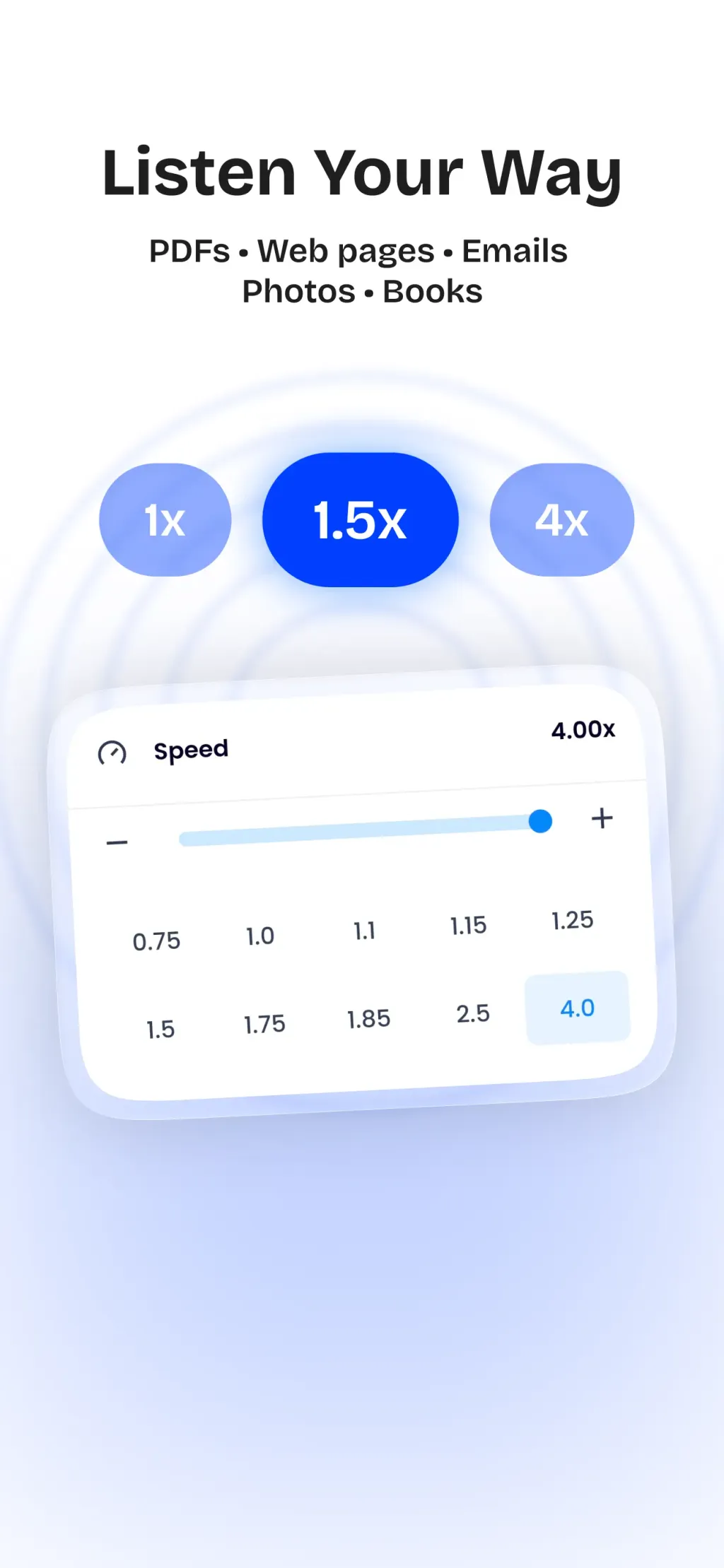 Listening: Text to Speech screenshot 2