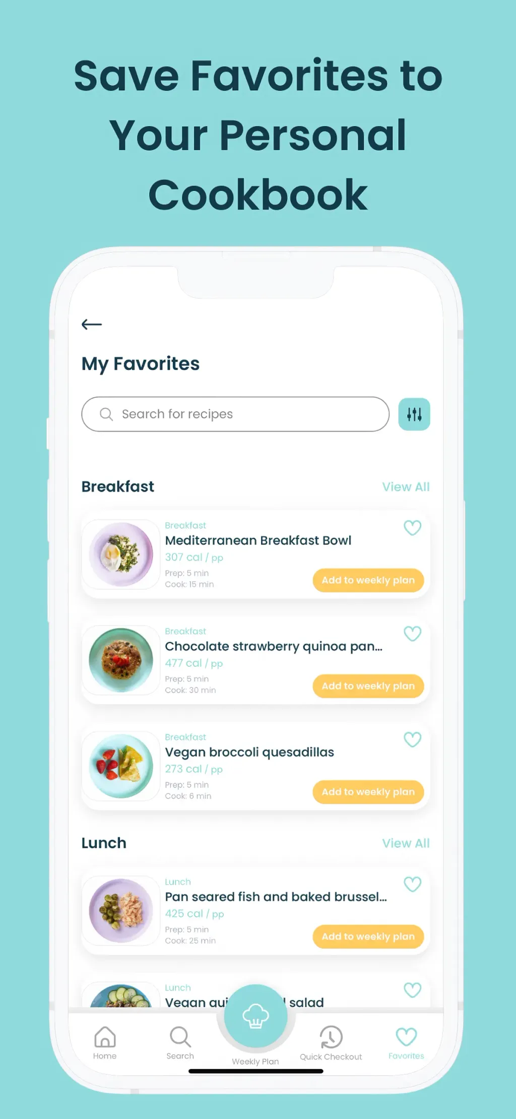 Little Lunches - Meal Planning App Store screenshot 5