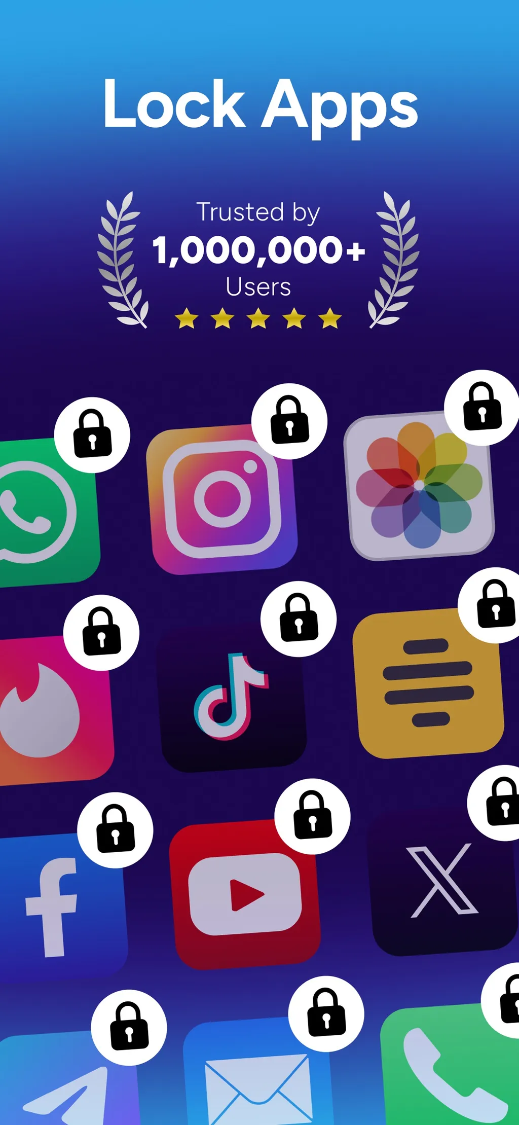 App Lock - Lock Apps & Photos App Store screenshot 1