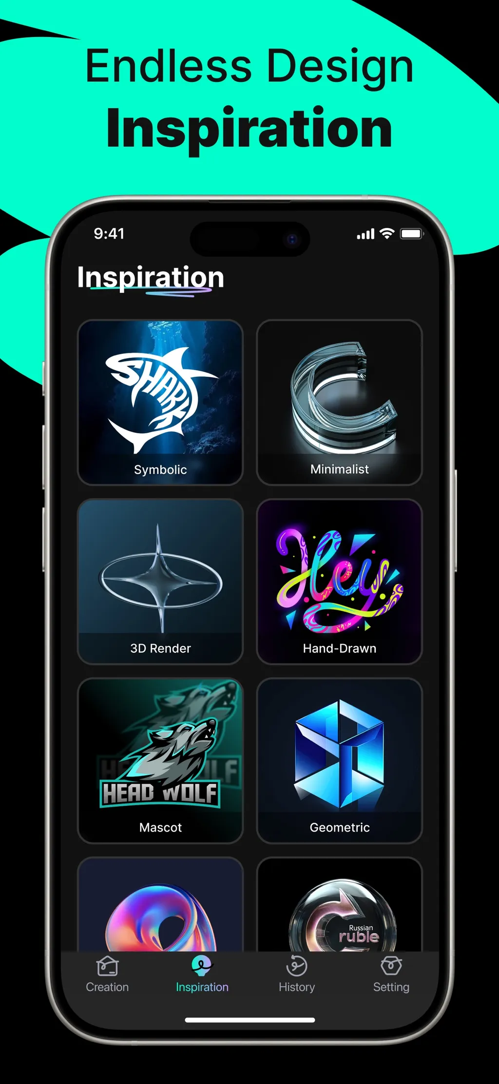 Logo Maker - AI Art Design App Store screenshot 6